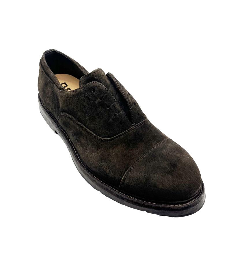 Oxford Premiata uomo PRE605 Alvin testa di moro<BR/> PRE605 SLIP.T.D.M PREMIATA