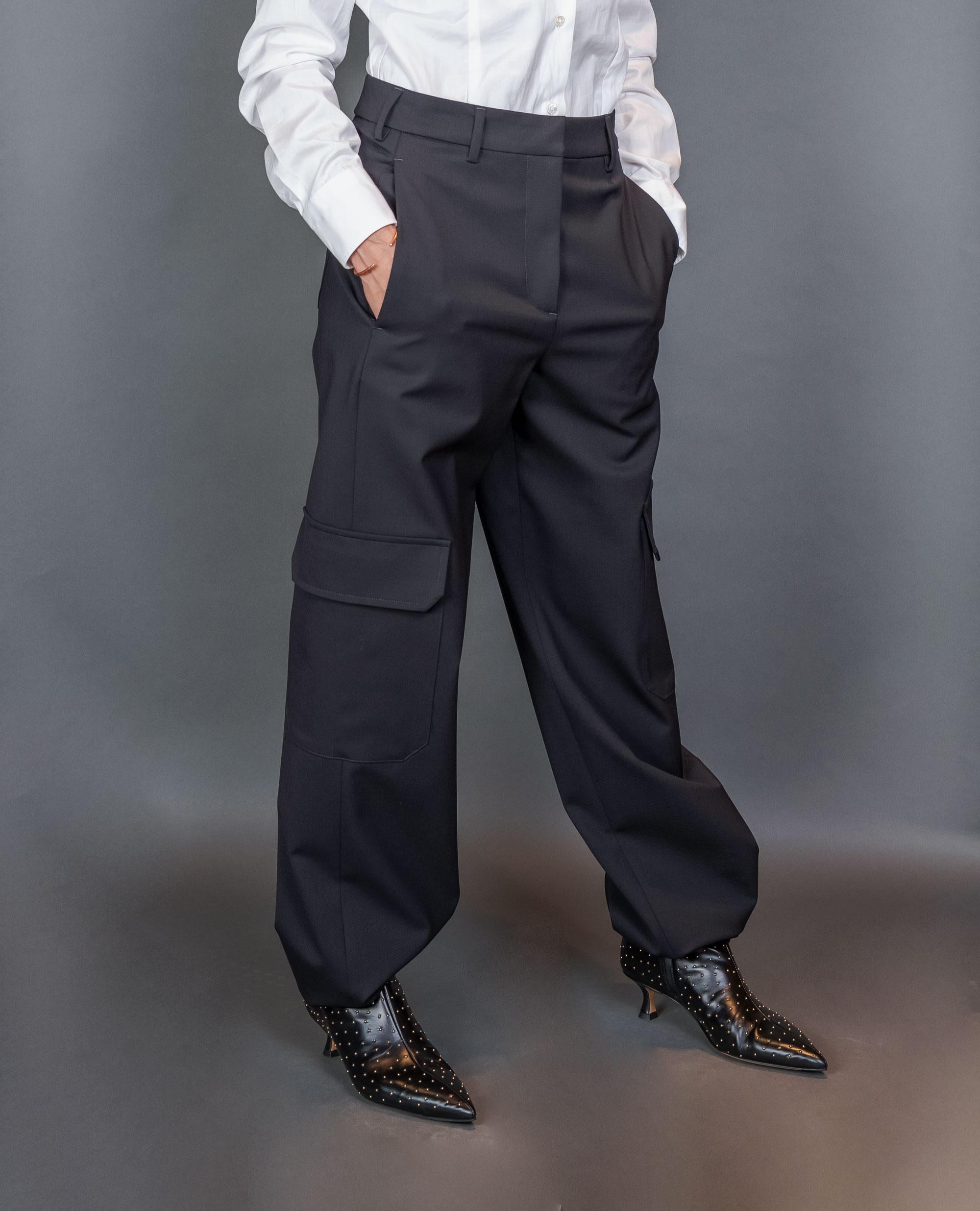Pantalone PT TORINO donna PETRA Nero PETRA MA37 0990 PT TORINO