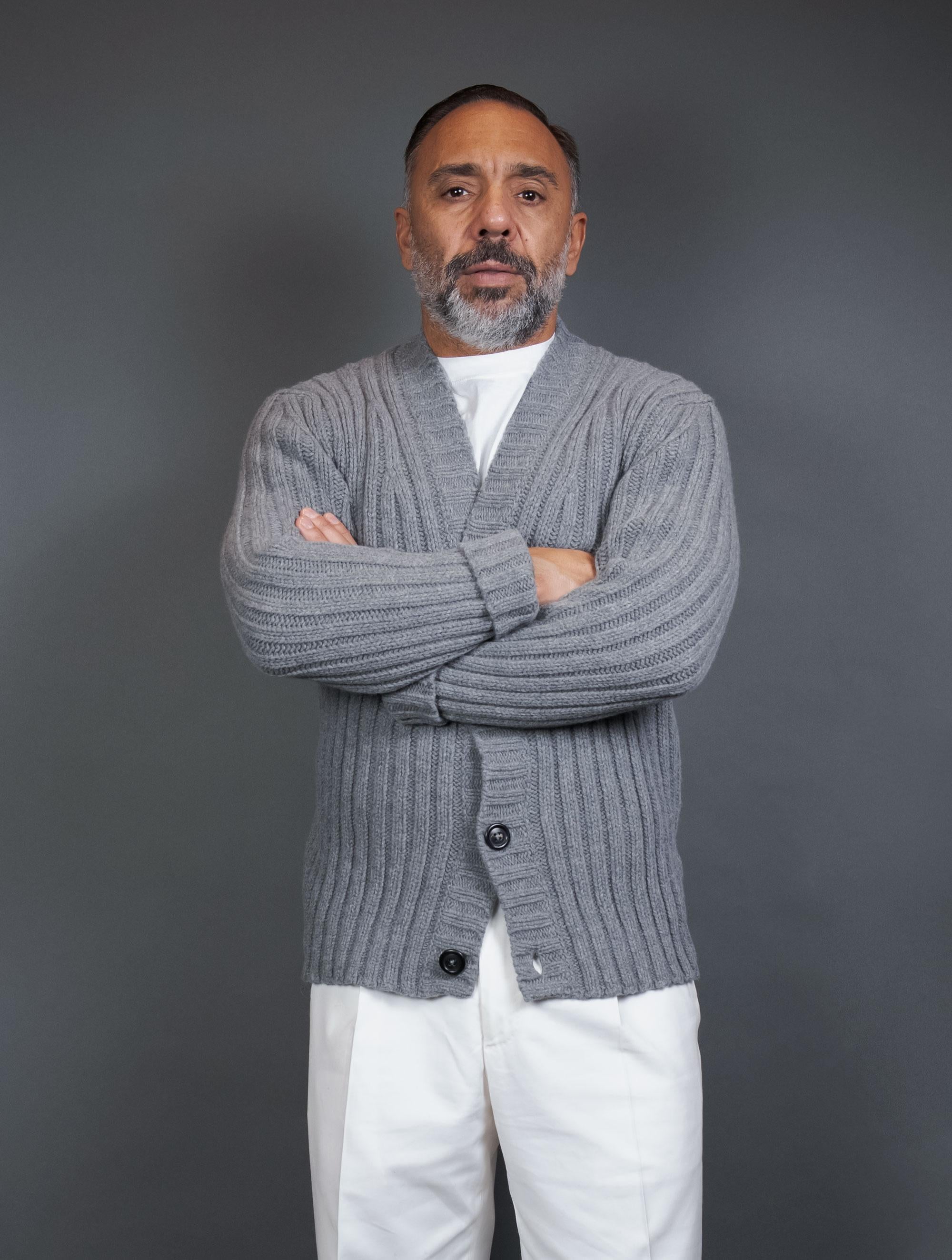 Cardigan CIRCOLO uomo 5165 Grigio 5165 1214 GRIGIO CIRCOLO