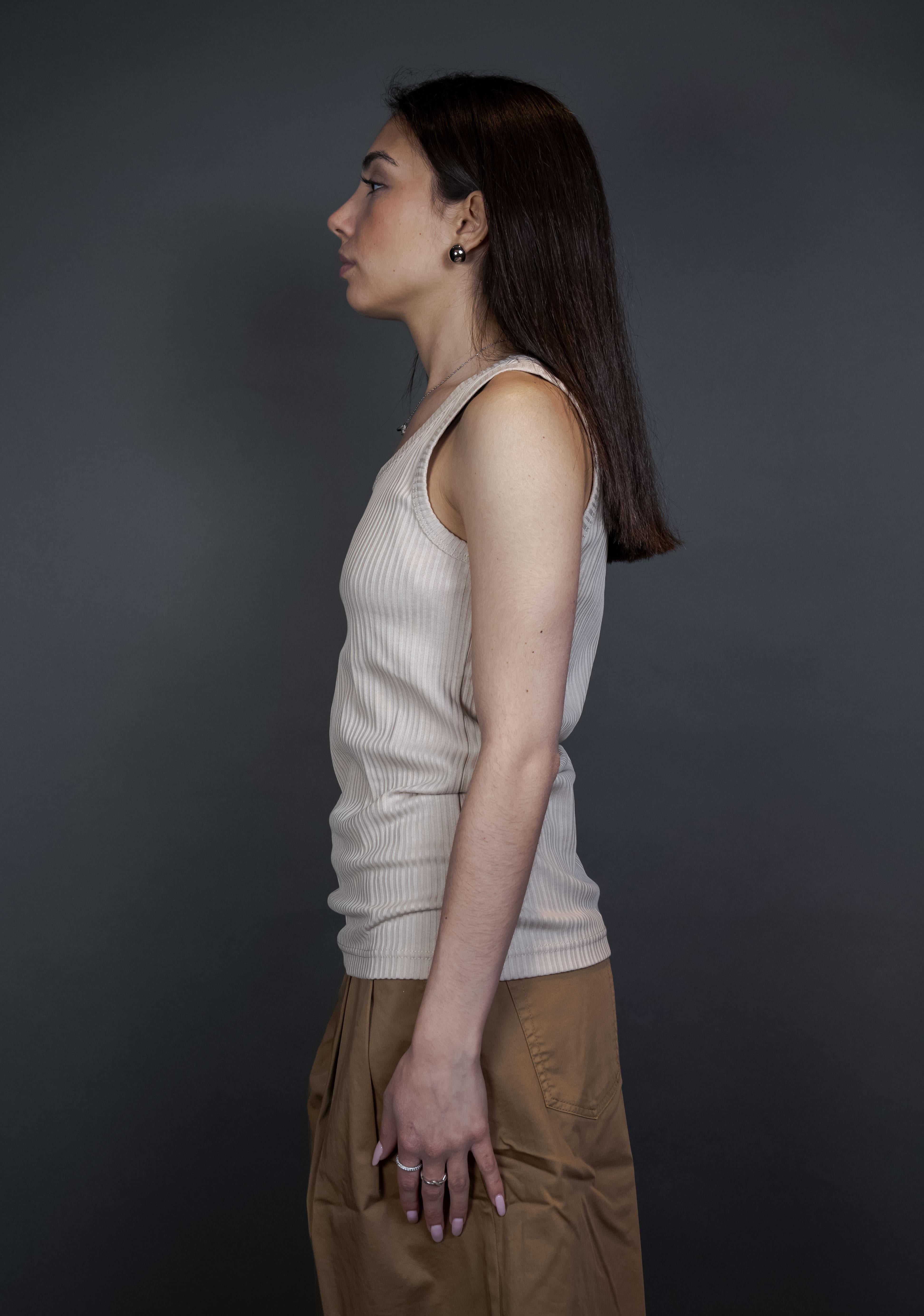 Canotta Circolo Donna FD3445 beige FD3445 COSTINE COCONUT CIRCOLO