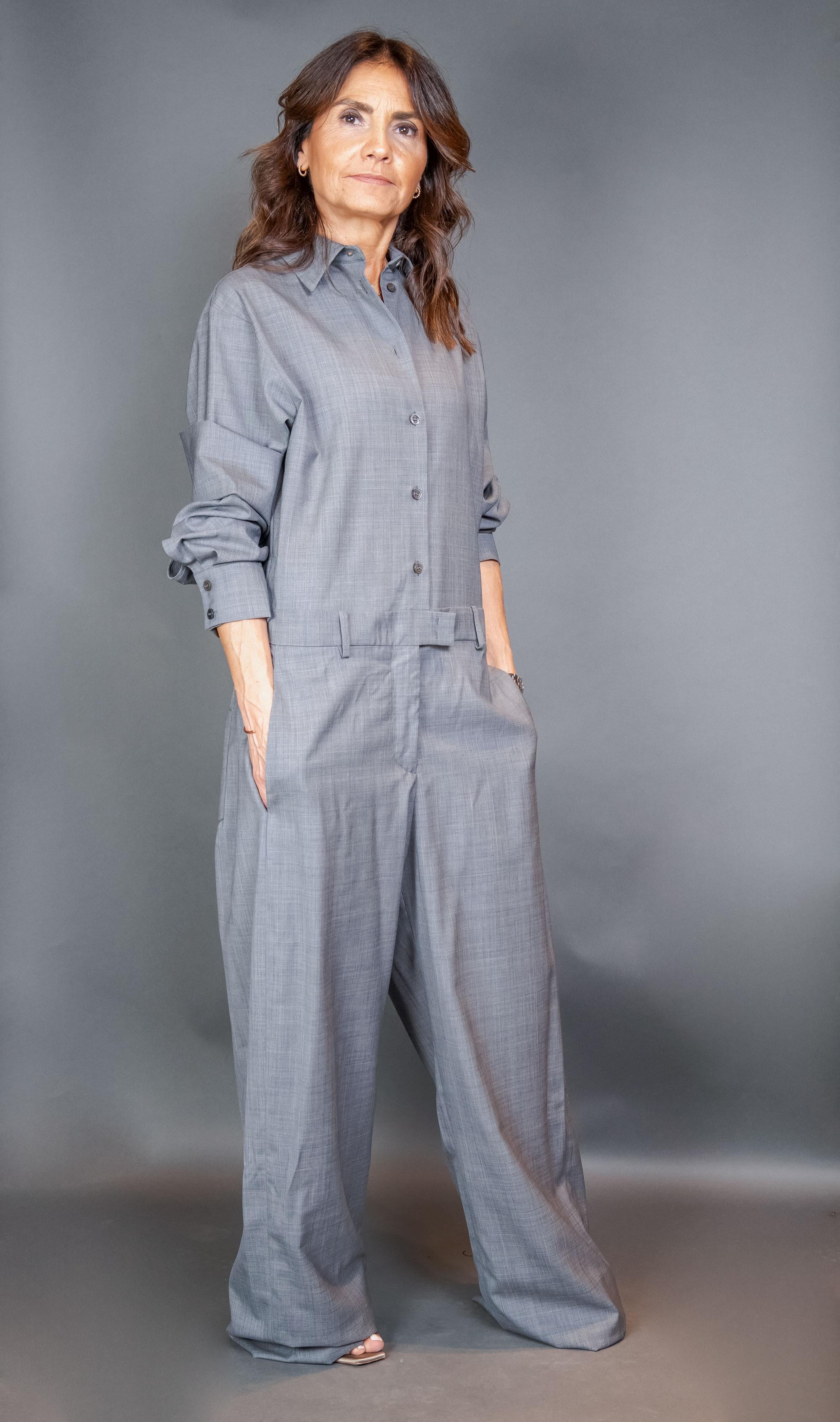 Tuta PT TORINO donna GISELLE Grigio GISELLE ZI56 O220 PT TORINO