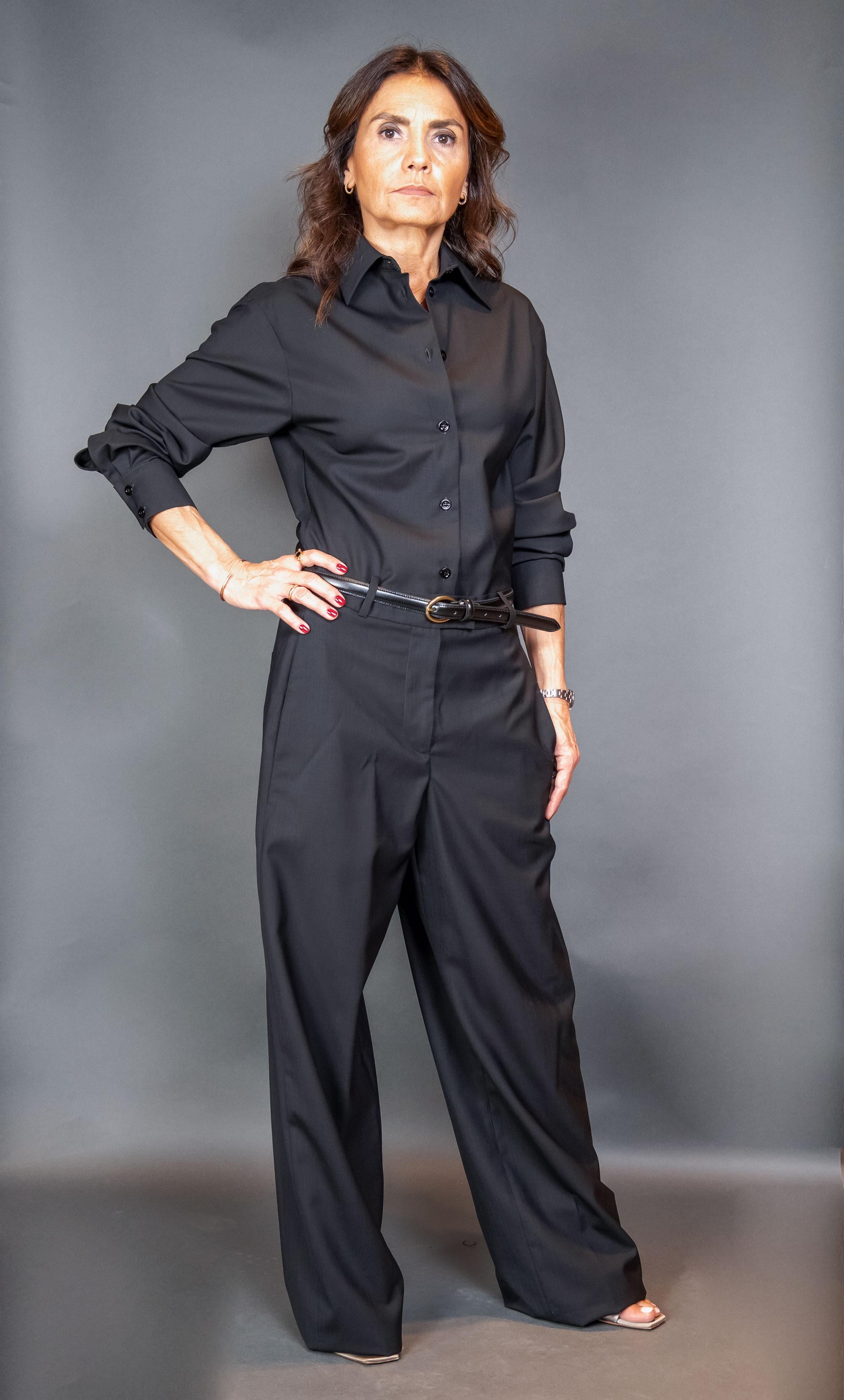 Tuta PT TORINO donna GISELLE Nera<BR/> GISELLE ZI56 0990 PT TORINO