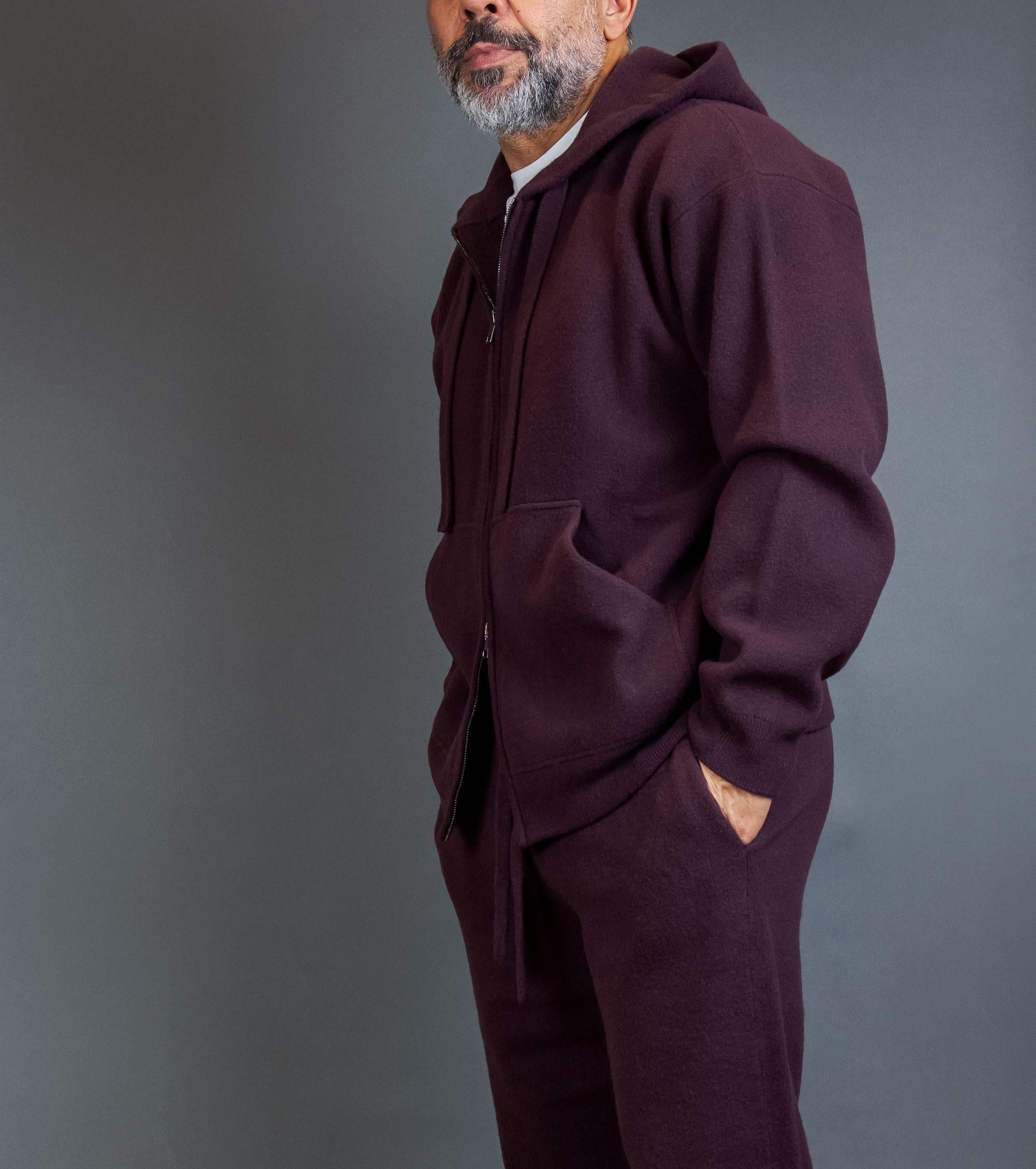 Felpa ROBERTO COLLINA uomo 19107 Bordeaux 19107 1934 ROBERTO COLLINA