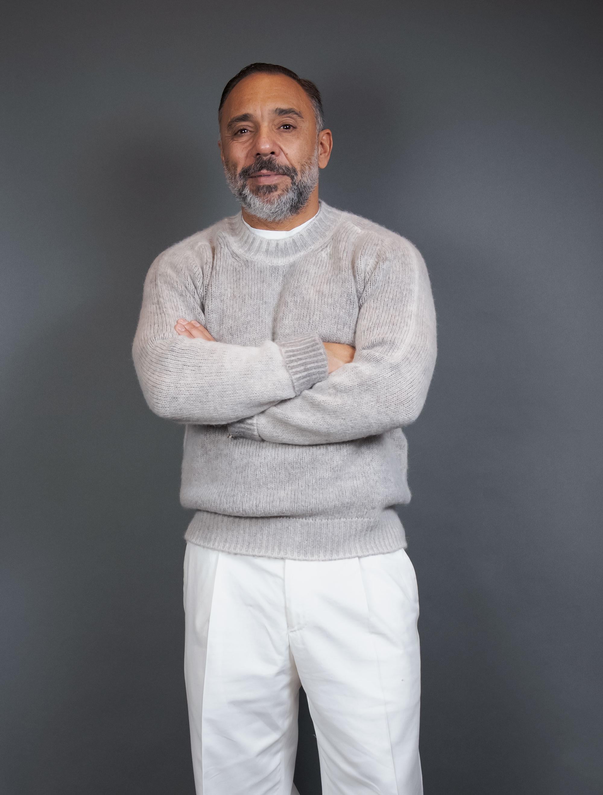 Maglione OFFICINE uomo 300 18 Beige 300 18 112 COCCO OFFICINE