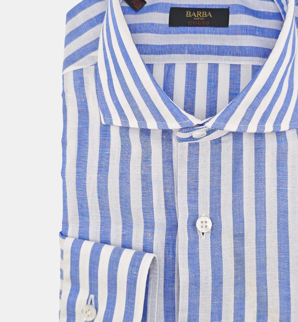 Camicia BARBA uomo K1U13 0154032 Azzurra K1U13 0154032 2 BARBA