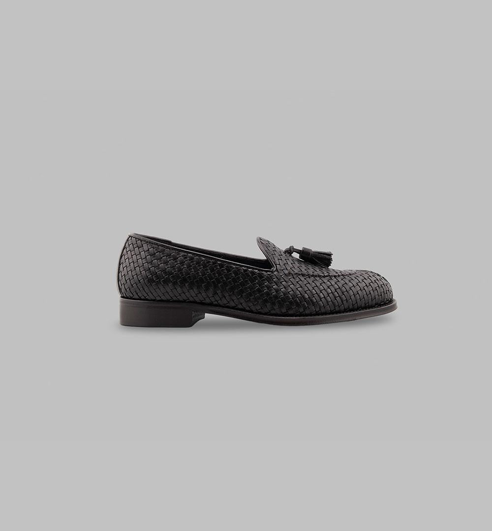 Mocassini Crisci uomo 3585 Intreccio testa di moro 3585 NAP INTRECCIO CRISCI