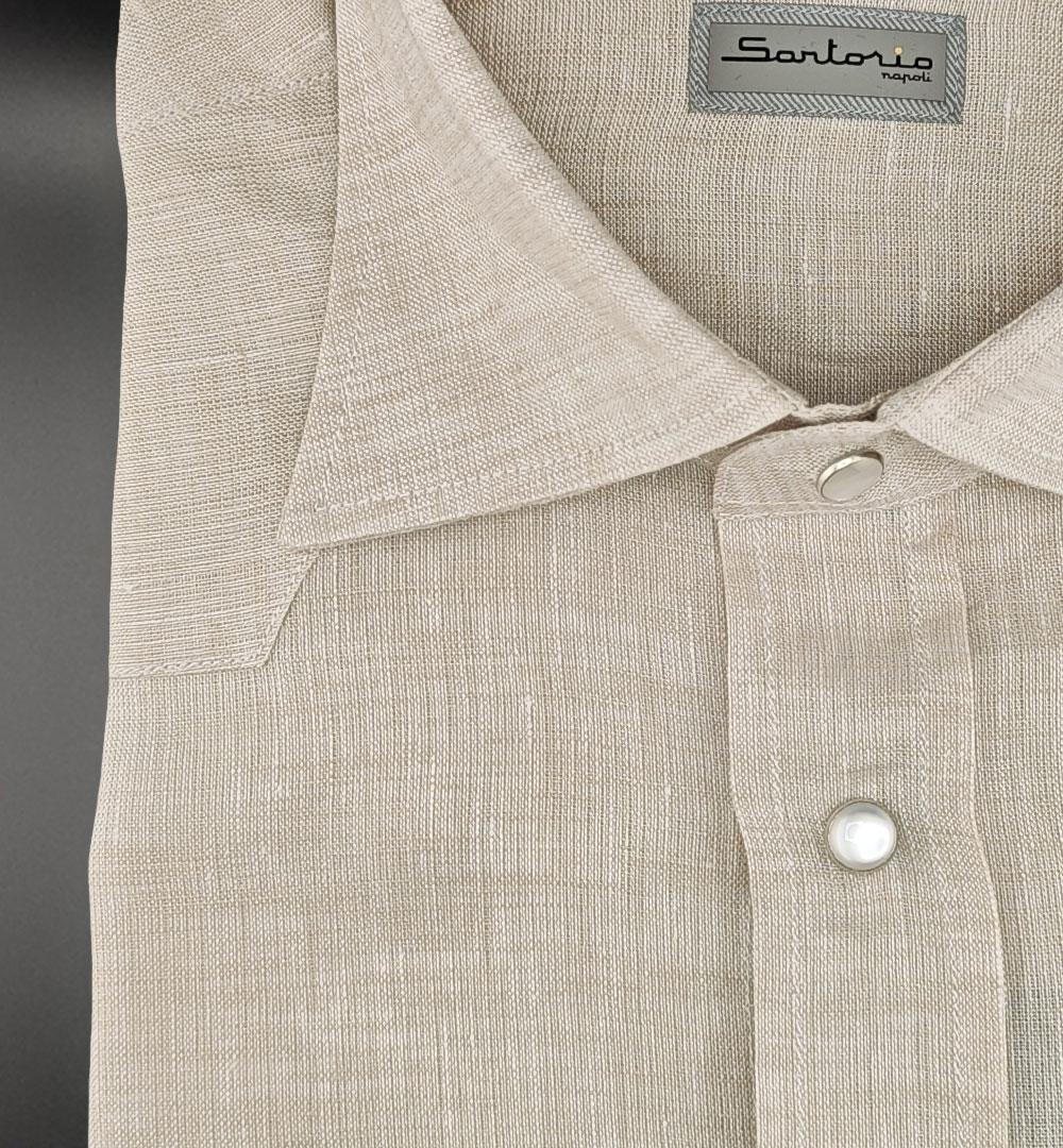 Camicia SARTORIO uomo TEXAS Corda TEXAS 464207004 SARTORIO