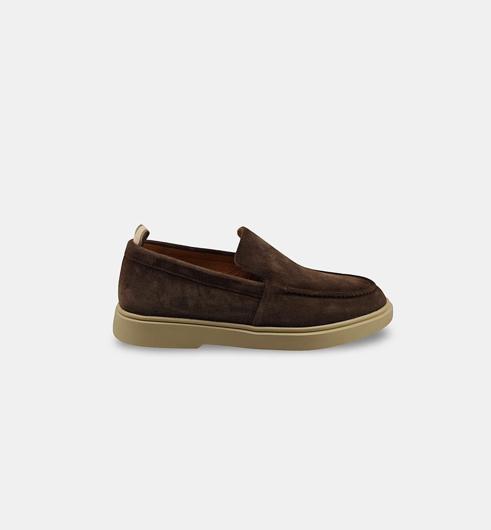 Mocassini OFFICINE CREATIVE uomo BONES002 Testa di moro BONES/002 QUINOA OFFICINE CREATIVE