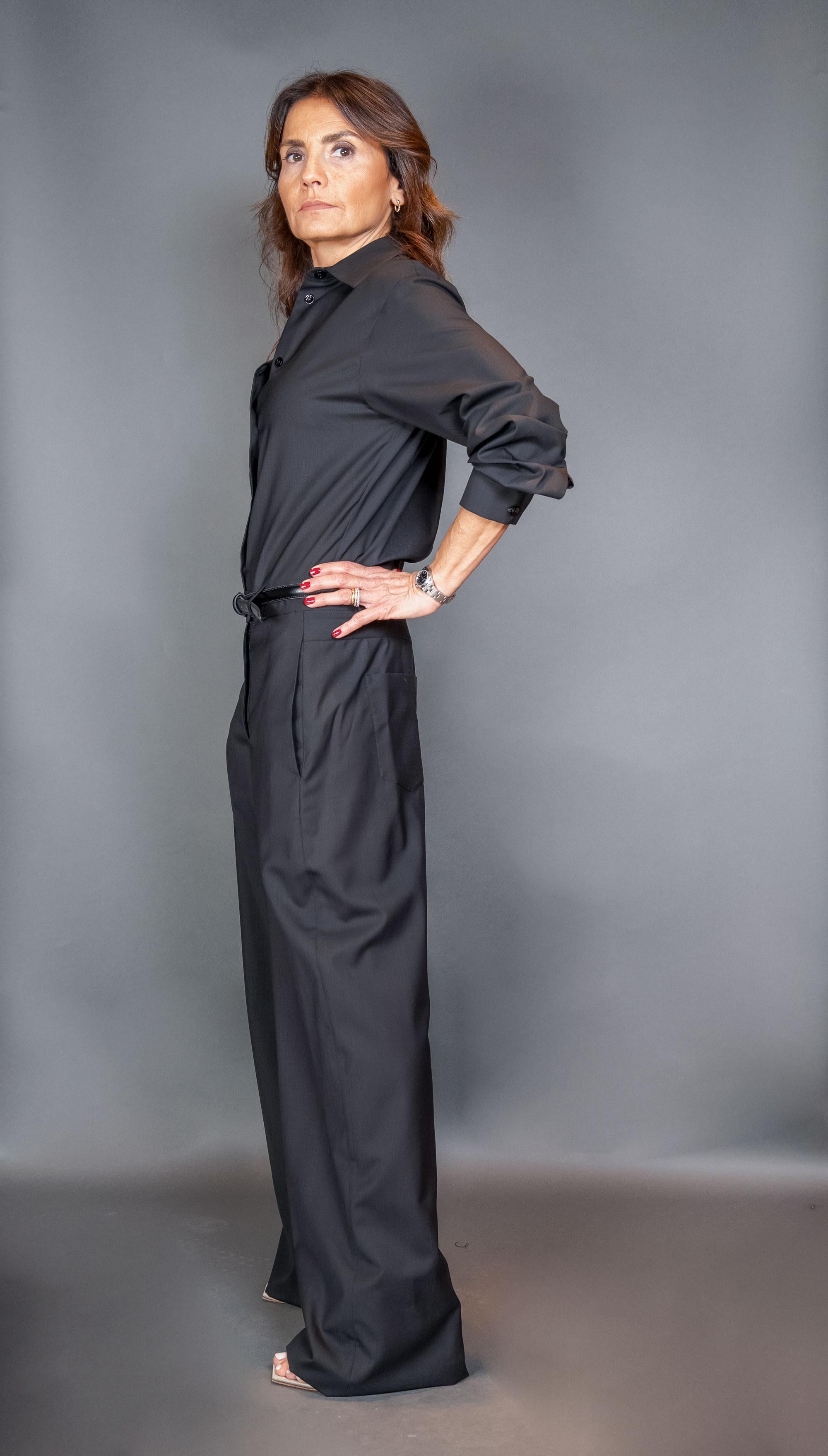 Tuta PT TORINO donna GISELLE Nera<BR/> GISELLE ZI56 0990 PT TORINO