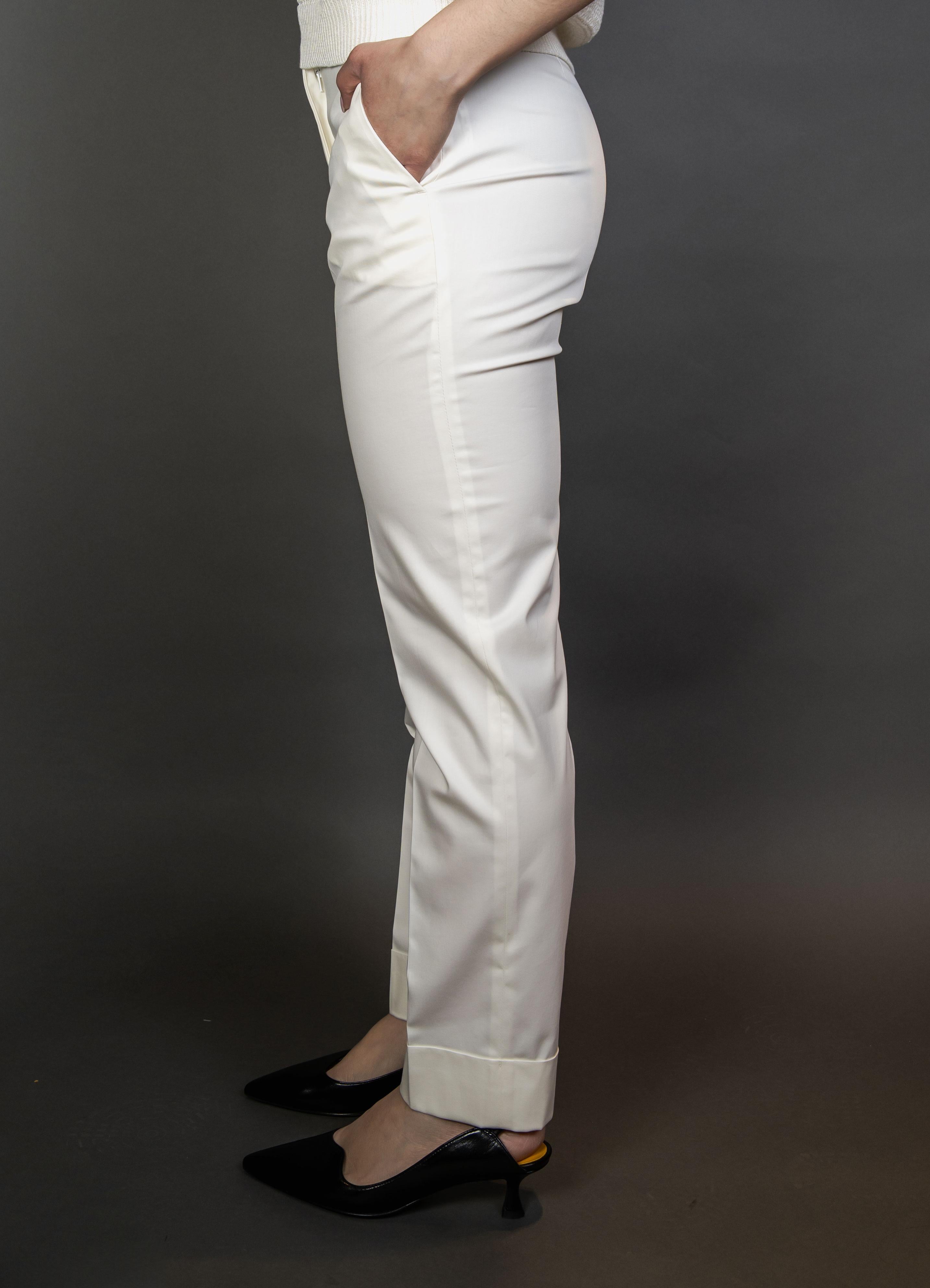 Pantalone PT Torino donna VSANZ00STD panna VSANZ00STD SD64 0010 PANNA PT