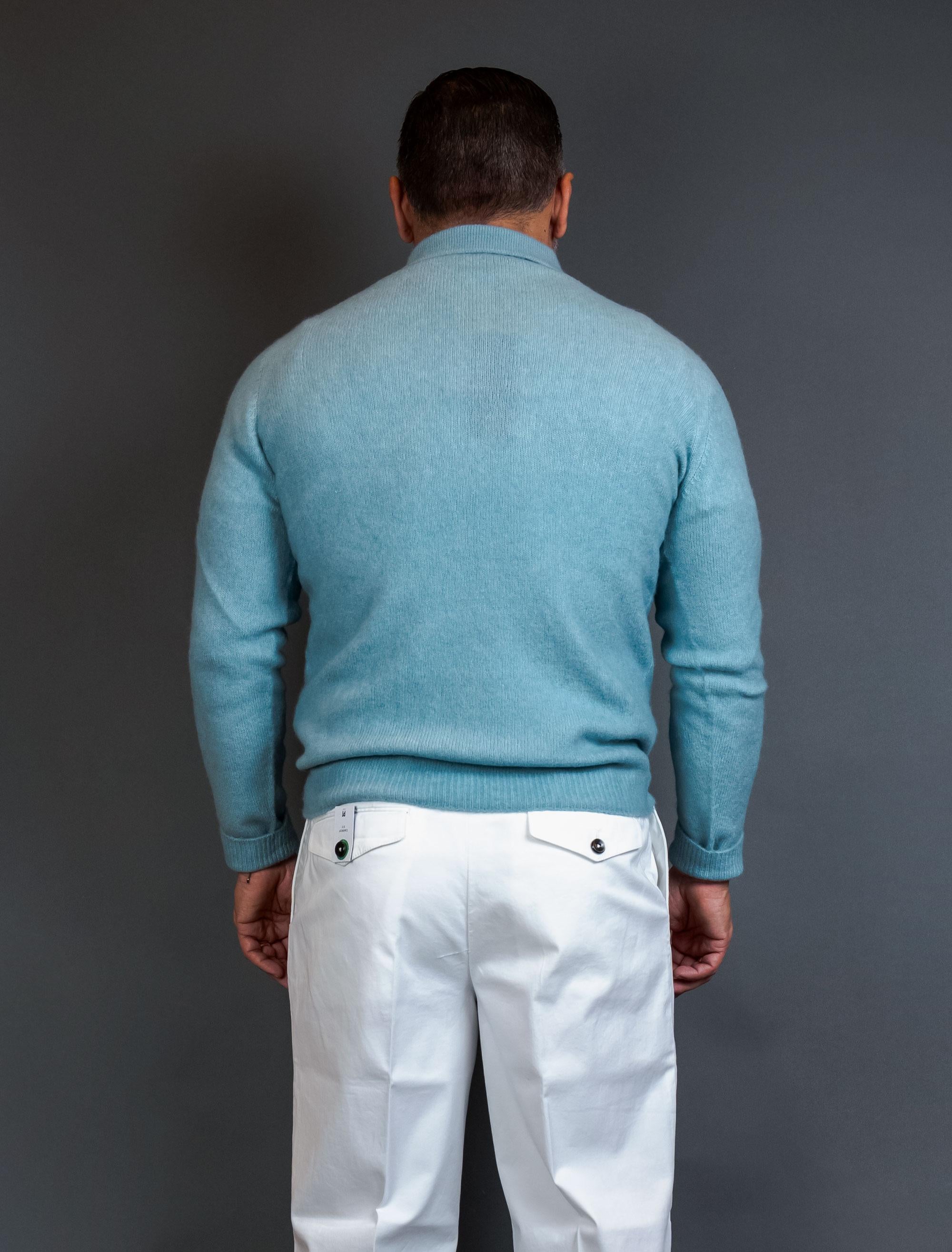 Maglione ROBERTO COLLINA uomo 32004 Azzurro 32004 3288 ROBERTO COLLINA