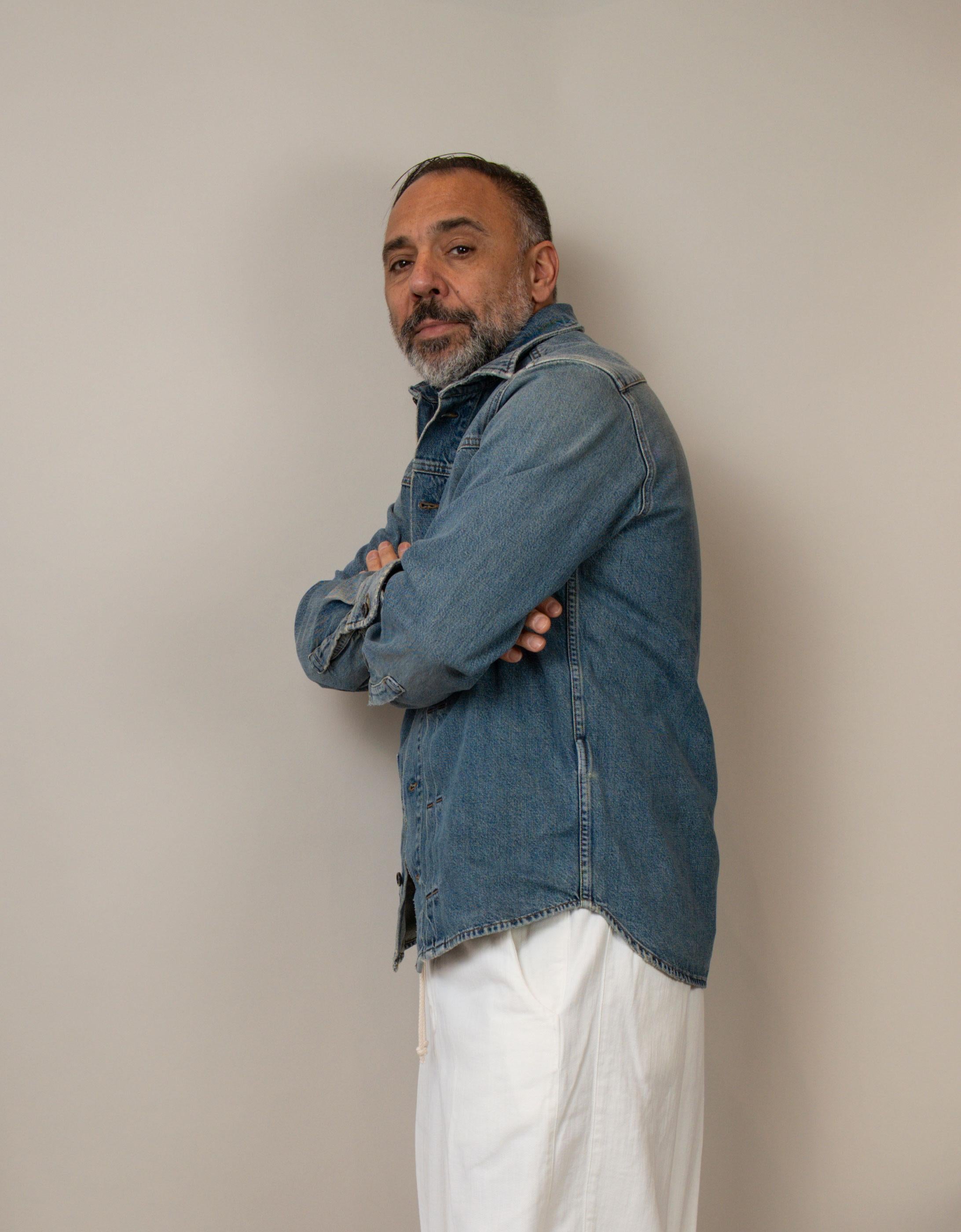 Overshirt Nine in the morning uomo Martino blu MARTINO FS24 NINE INTHE MORNING