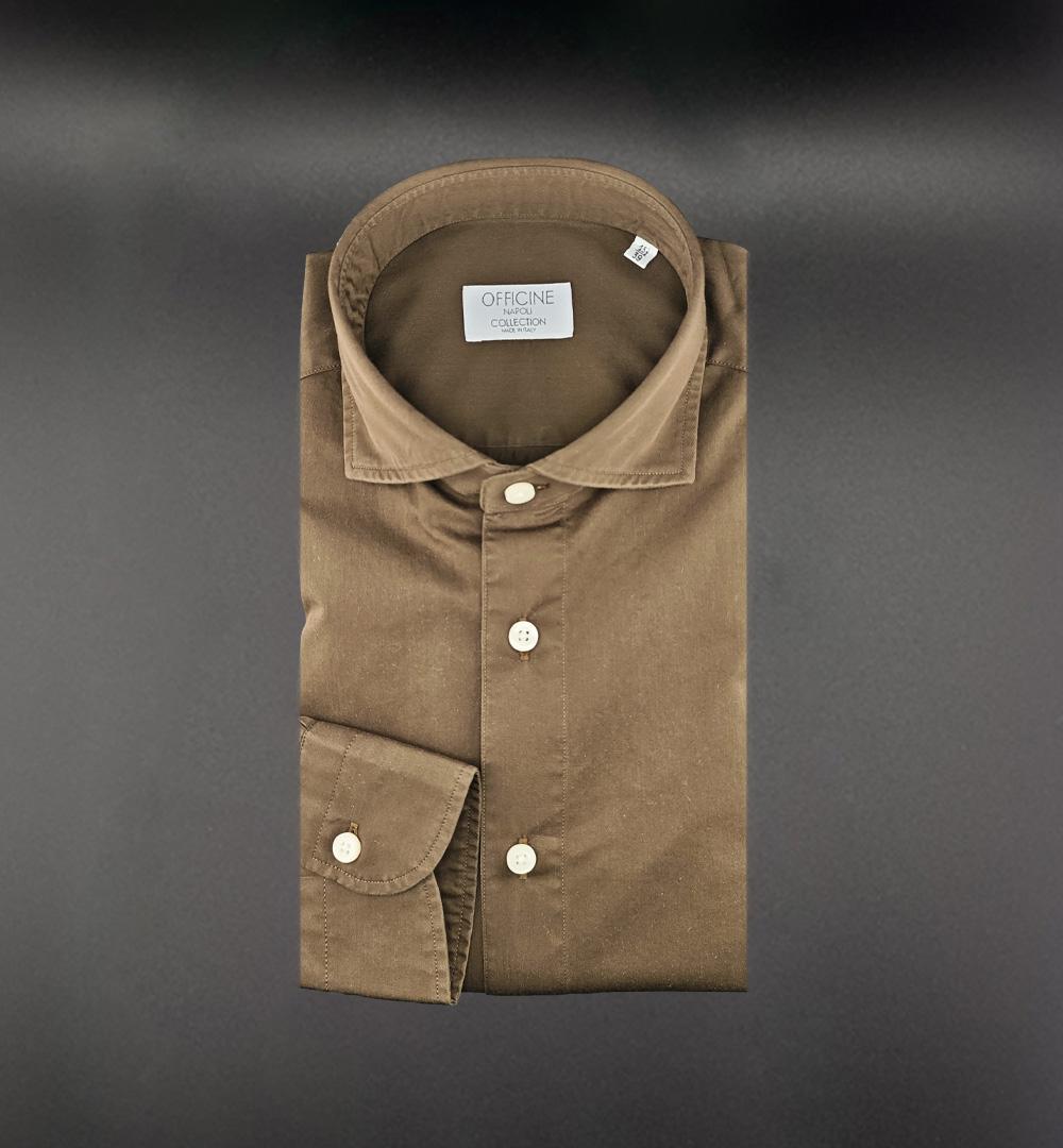 Camicia OFFICINE uomo 45304 Moro 4530 4 MORO OFFICINE