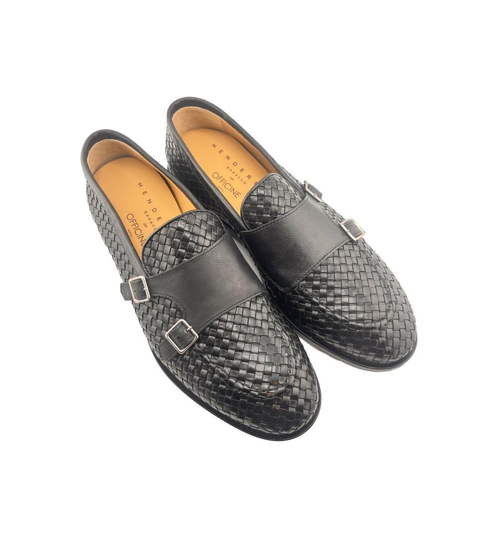 Derby Henderson uomo 74402 nere<BR/> 74402.P.3 D.FIBB.INTR HENDERSON