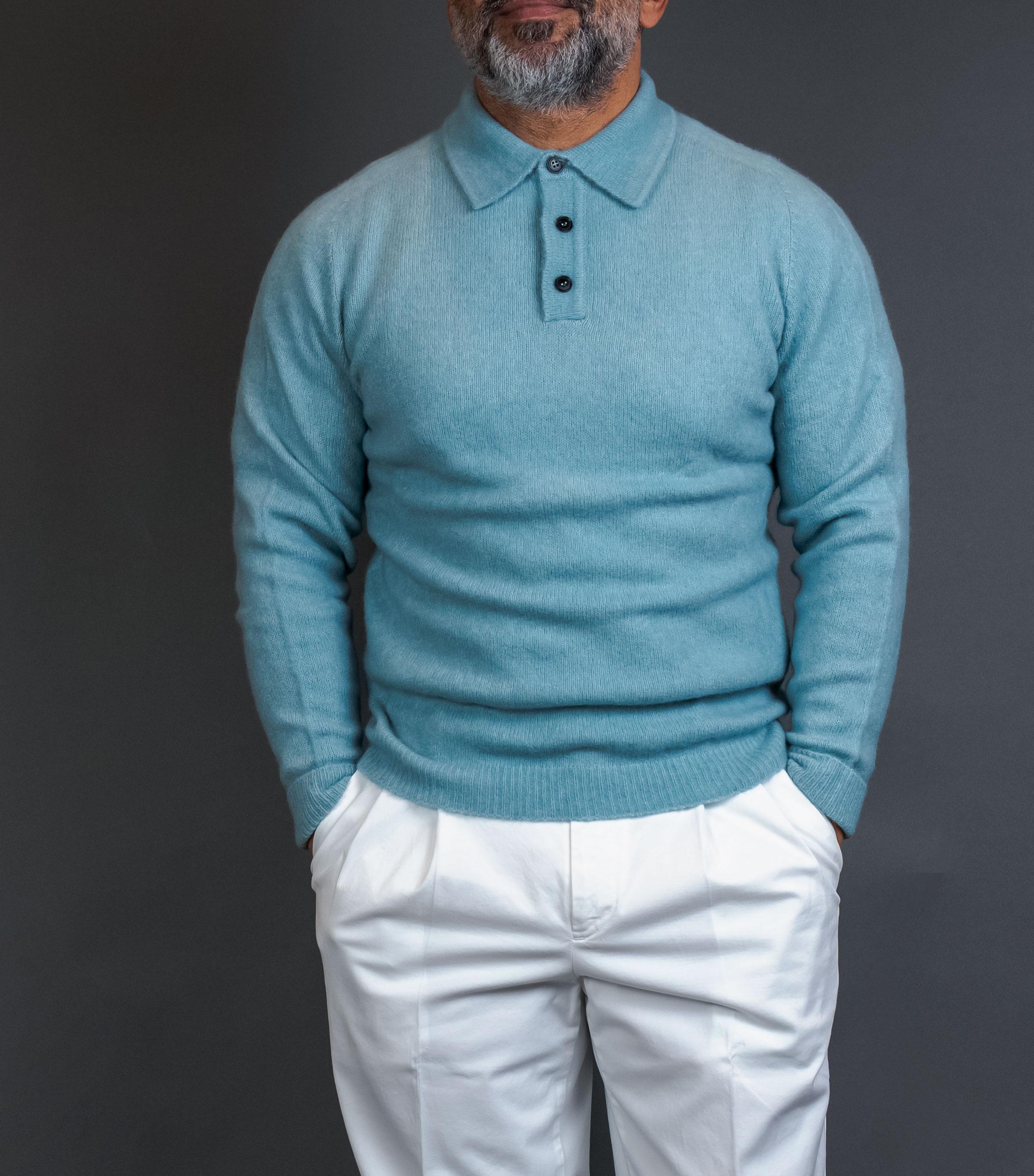 Maglione ROBERTO COLLINA uomo 32004 Azzurro 32004 3288 ROBERTO COLLINA