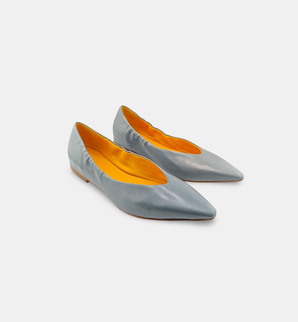 Ballerine Mara Bini donna Z523 Milena ceruleo Z523 BALLERINA.C MARA BINI