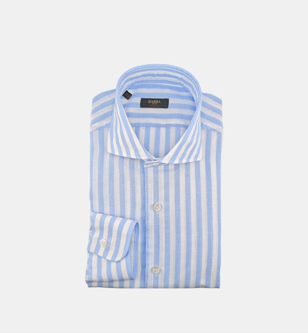 Camicia Barba uomo K1U13 0154032 celeste K1U13 0154032 1 BARBA