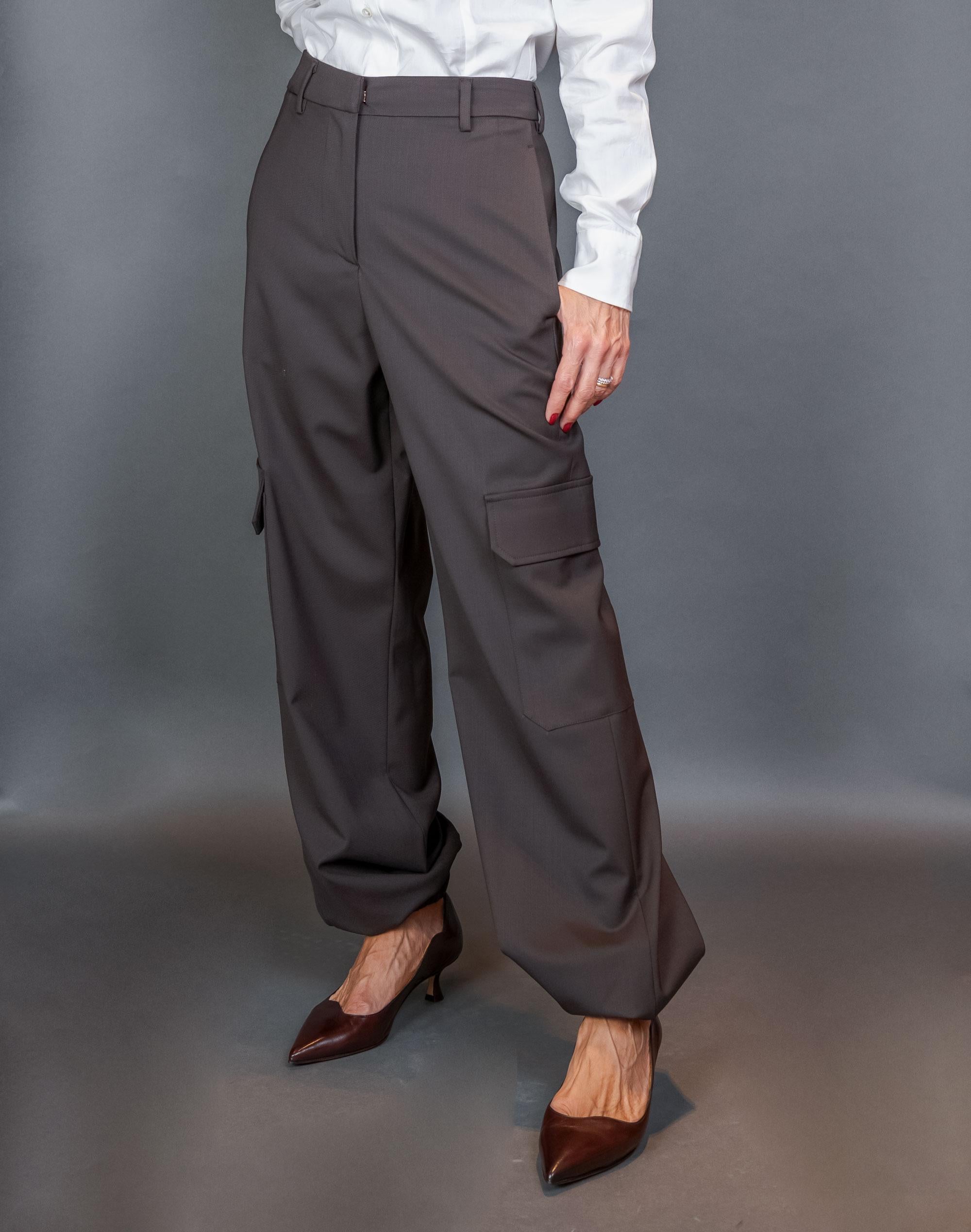 Pantalone PT TORINO donna PETRA Testa di moro PETRA MA37 0190 PT TORINO
