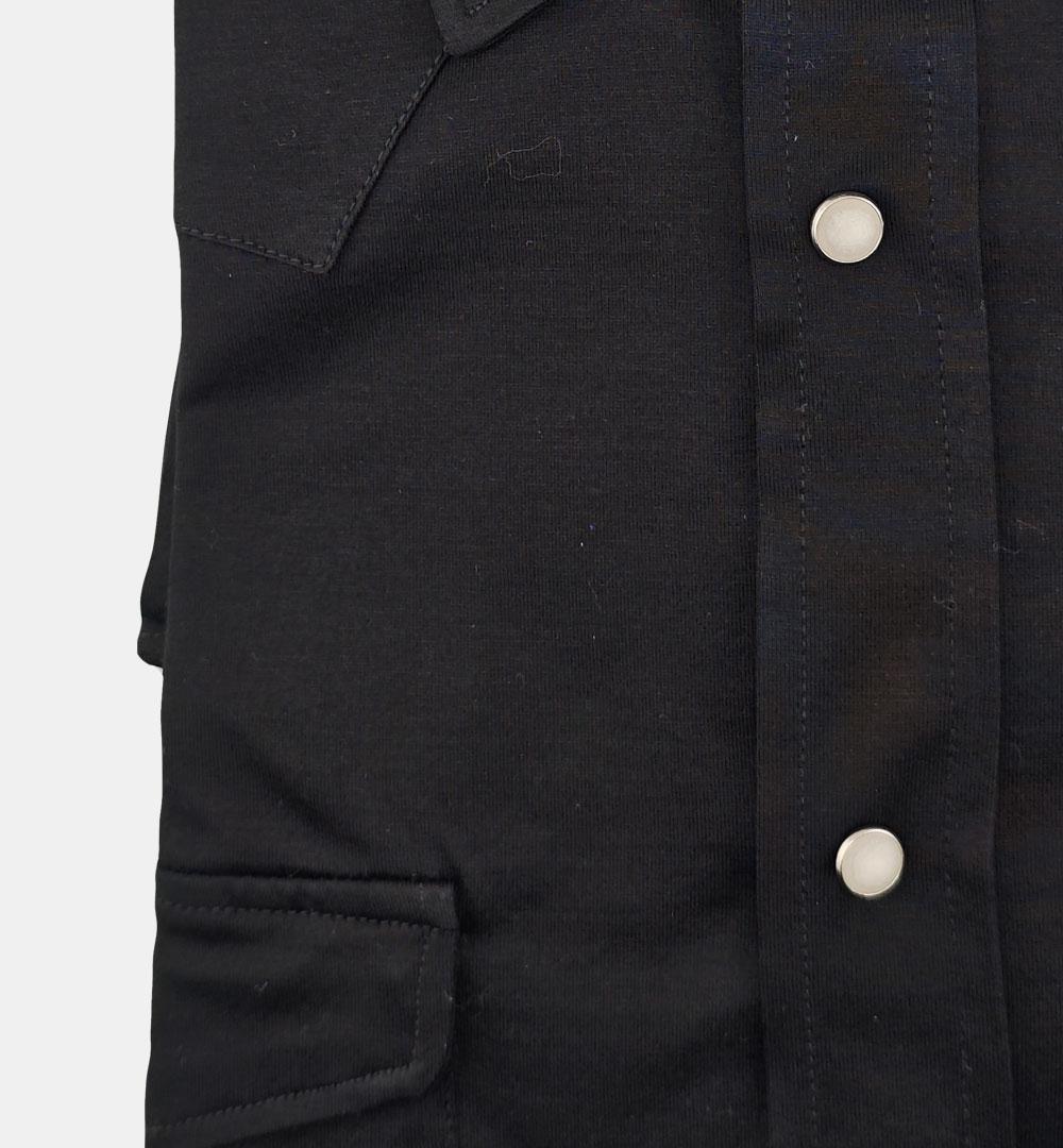 Camicia Giangi uomo Wester nera WESTER NERO GIANGI X OFFICINE