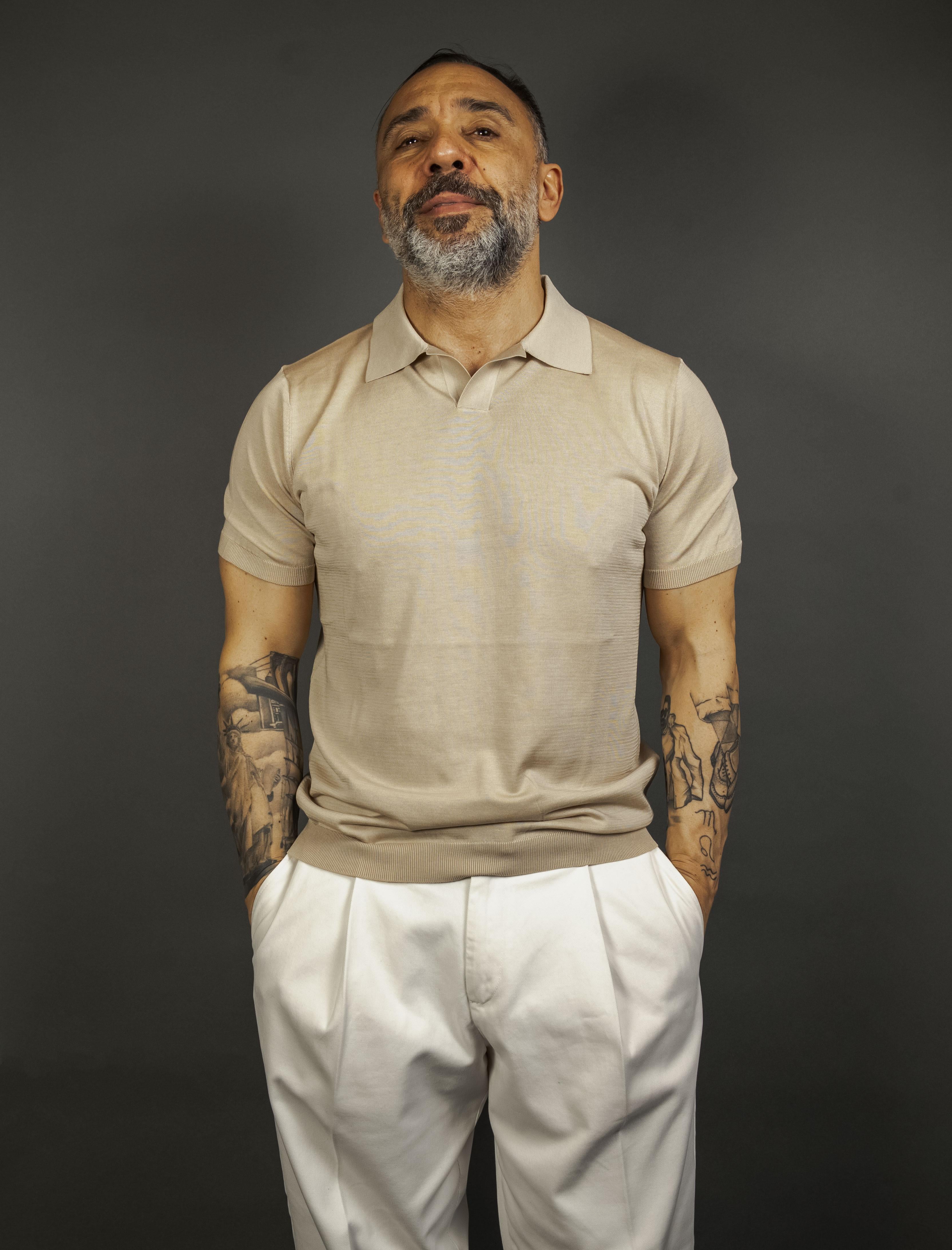 Polo Kangra uomo 1004 23 sughero 1004 23 0433 SUGHERO KANGRA