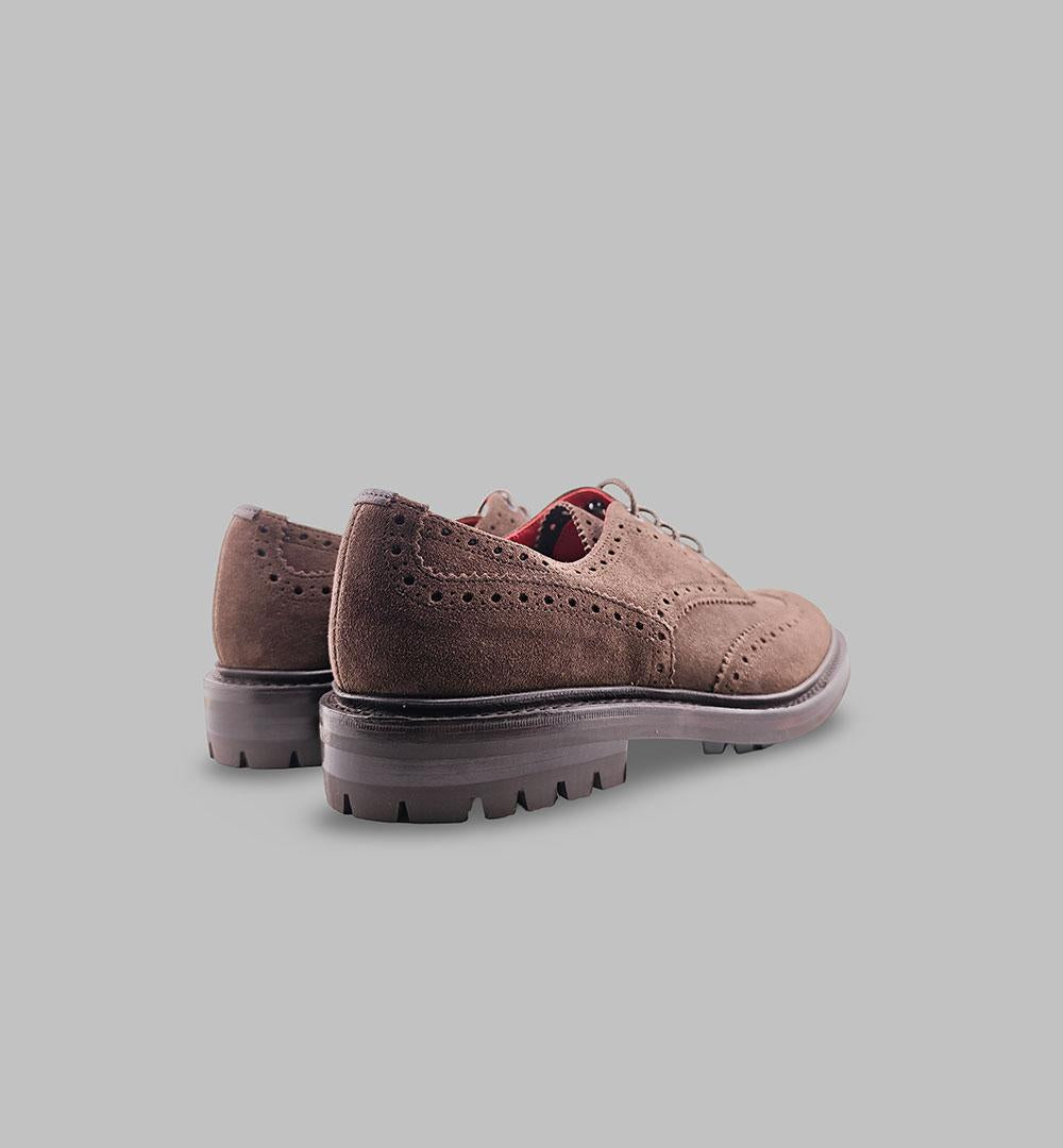 Derby TRICKER'S uomo 56333 407 Caffè<BR/> 56333/407 BOURTON TRICKER'S
