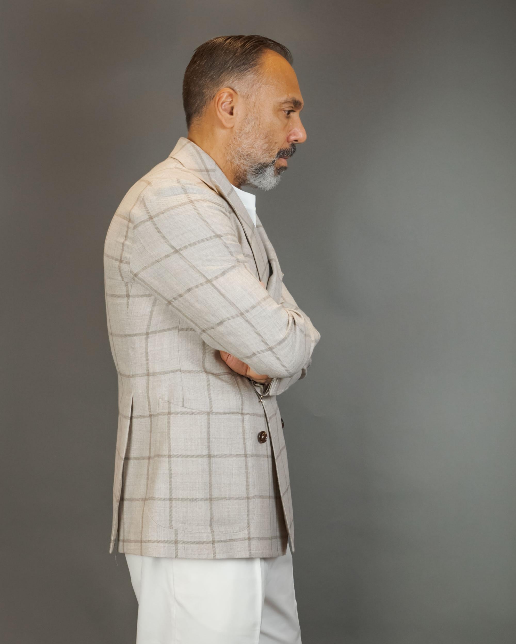 GiaccaTAGLIATORE uomo PL20K Tortora PL20K A1221 TORTORA MORO TAGLIATORE