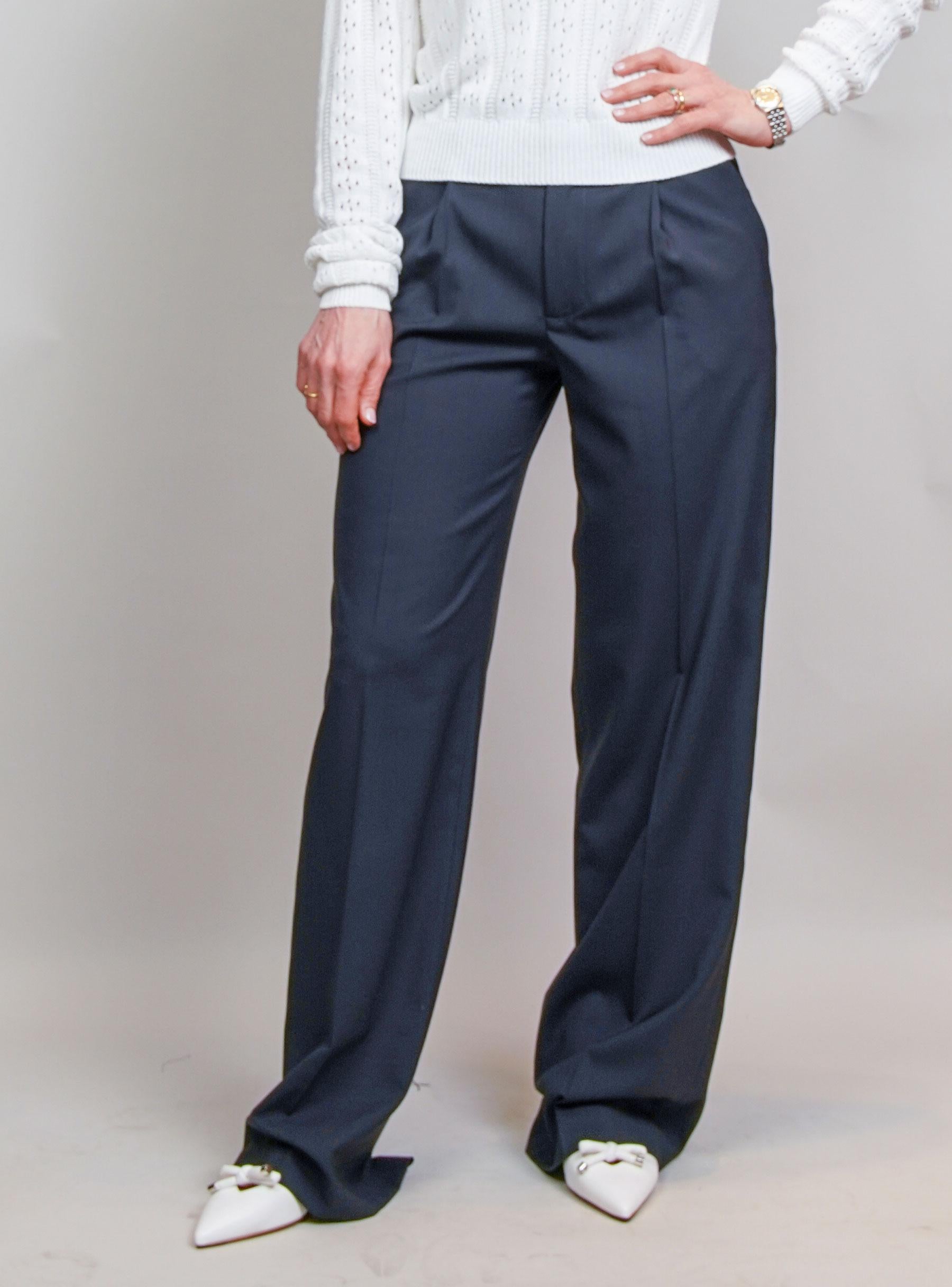 Pantalone Pt Torino donna Lola blu LOLA 0370 PT TORINO