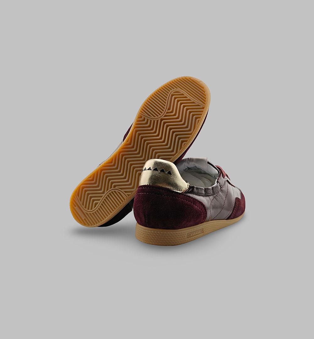 Sneaker BOEMOS donna DUNCAN W Bordeaux DUNCAN W VERNICETTA BOEMOS