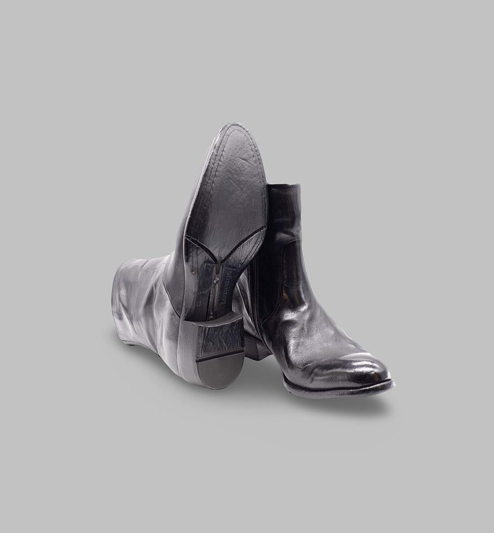 Stivaletti Lemargo uomo HX03A neri<BR/> HX03A ZIP.N LEMARGO