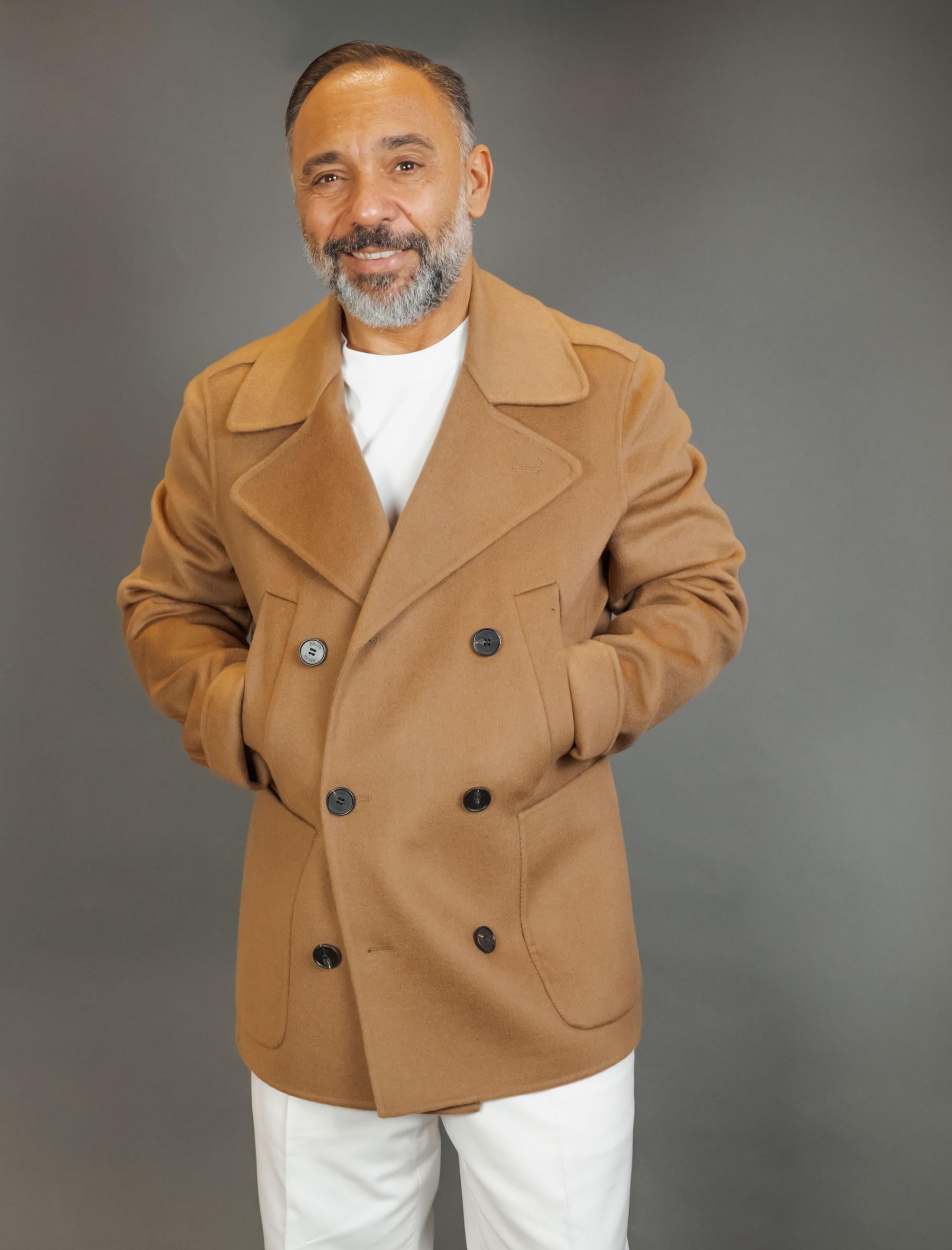 Cappotto PALTO' uomo ARMANDO DB Cammello ARMANDO DB 972 CAMMELLO PALTO'