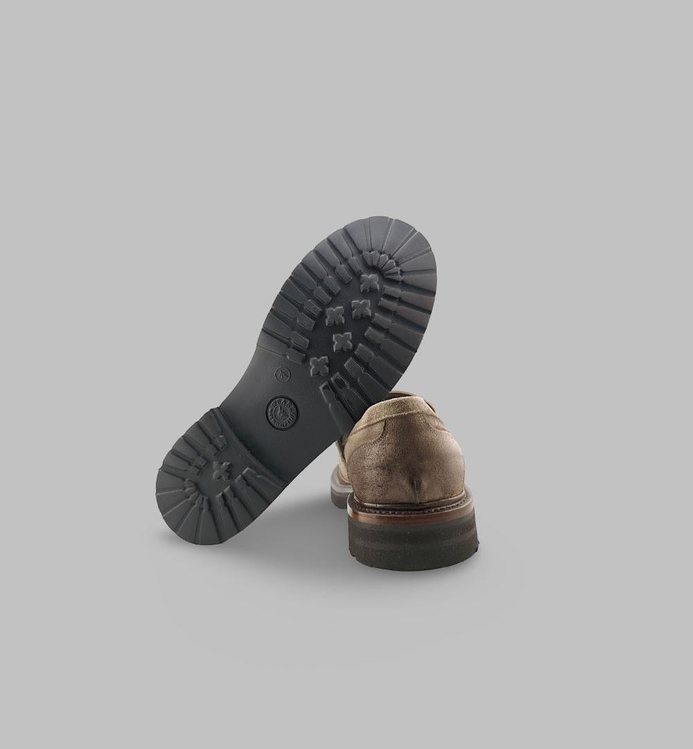 Mocassini Claudio Marini uomo 8328 taupe 8328 PENNY SPIAGGIA F.LIGHT CLAUDIO MARINI