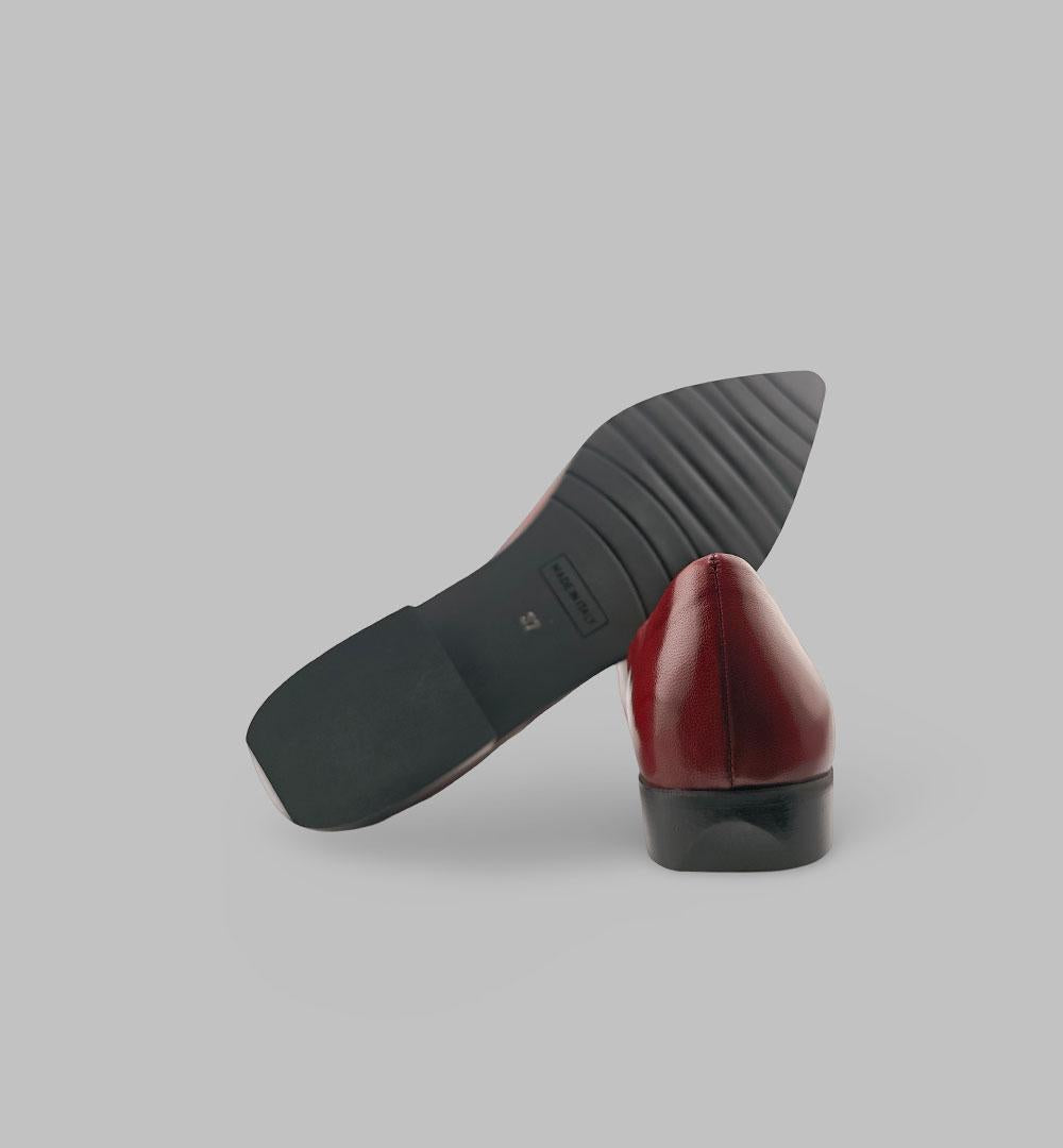 Ballerina Mara Bini donna V427 rossa V427 PUNTA BRUNELLO MARA BINI