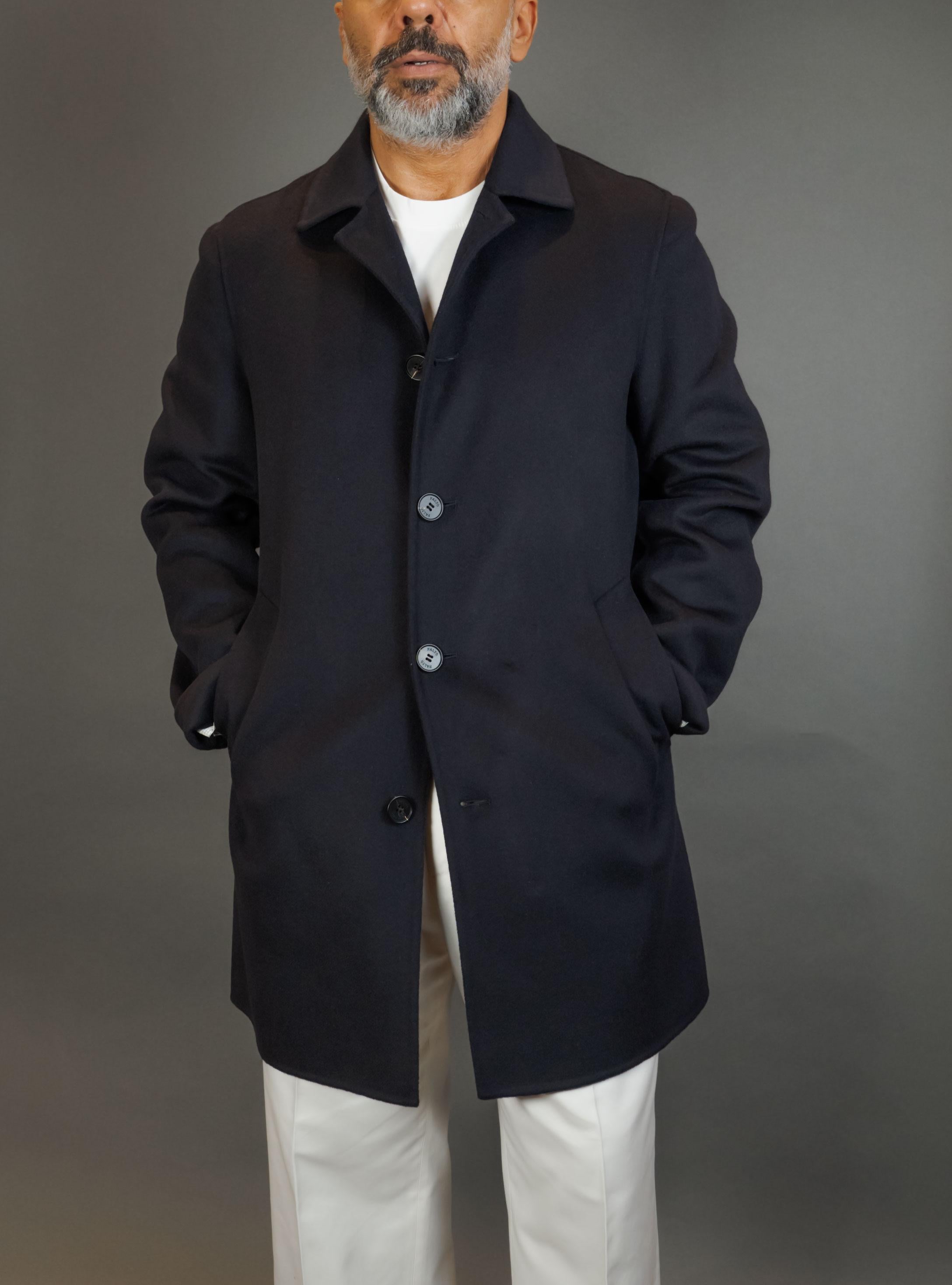 Cappotto PALTO' uomo ALFREDO B Blu ALFREDO B 205 BLU NAVY PALT0'