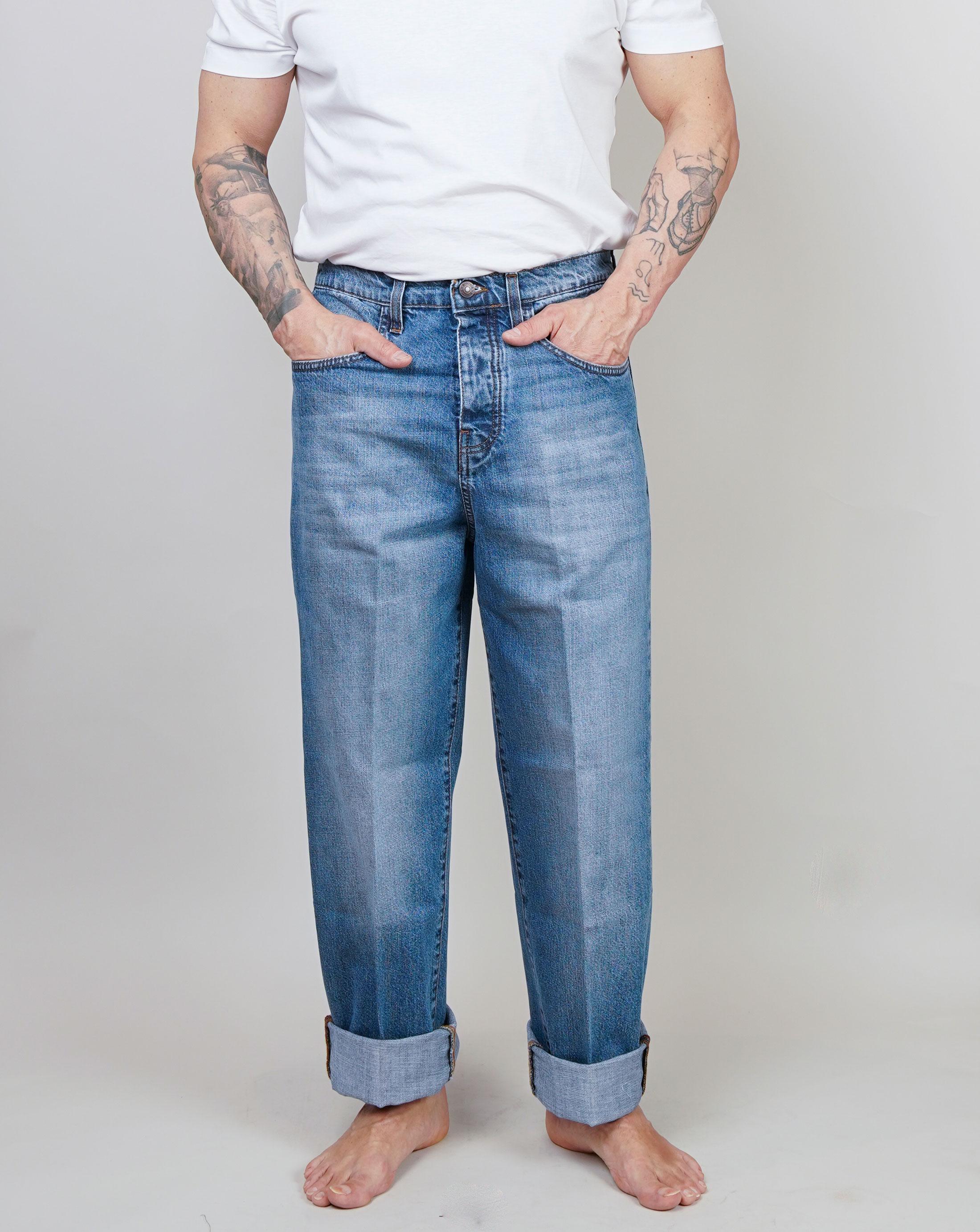 Jeans Bonheur uomo Osaka blu OSAKA S/L 155 BONHEUR