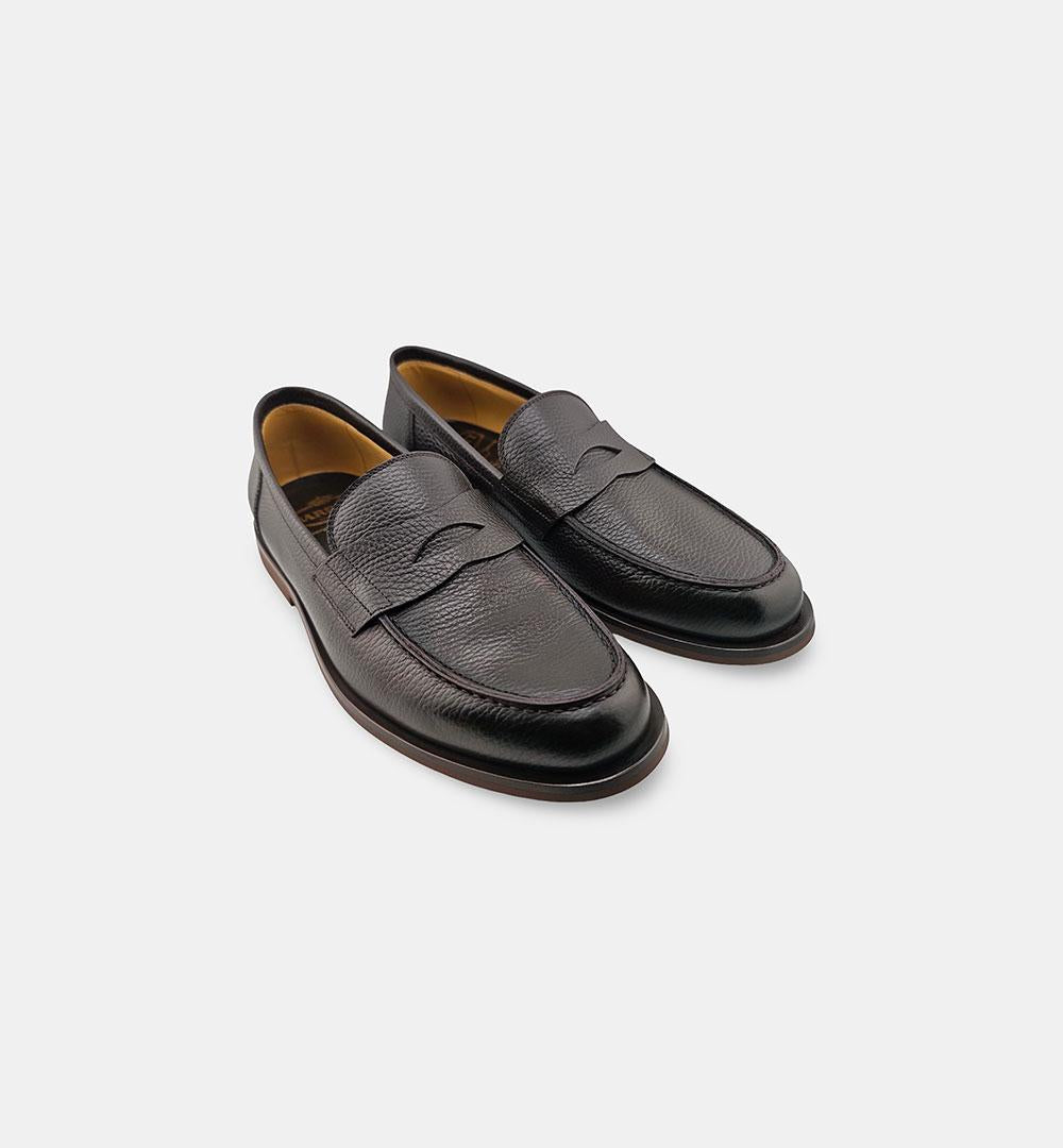 Mocassini Barrett uomo 251U048 testa di moro 251U048 34 BARRETT