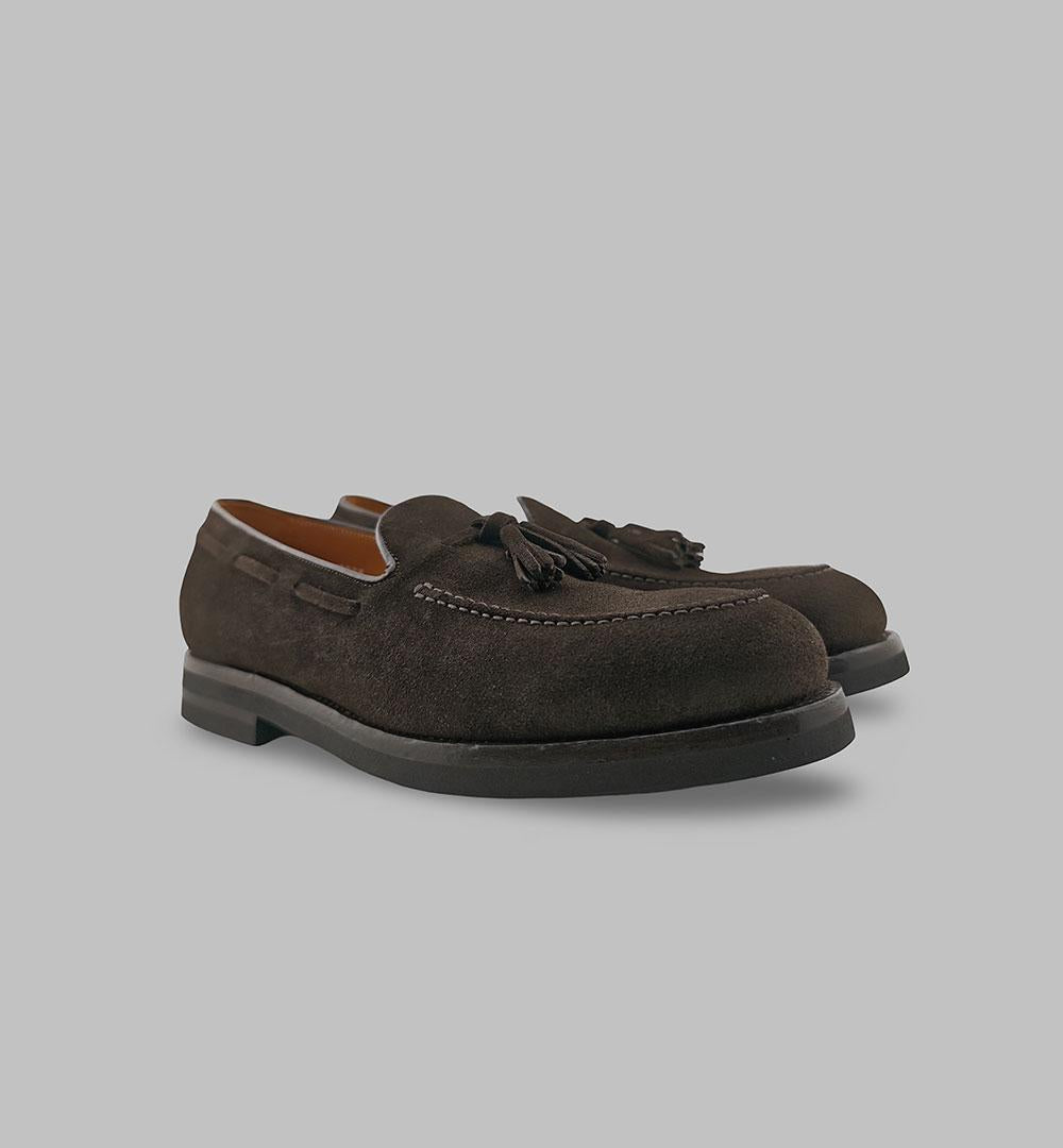 Mocassini Green George uomo 2065 375 testa di moro<BR/> 2065 375 NAP DAINITE GREEN GEORGE