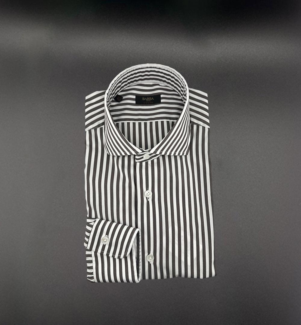 Camicia Barba uomo K1U13P0144077 testa di moro<BR/> K1U13P0144077 002 B/M BARBA