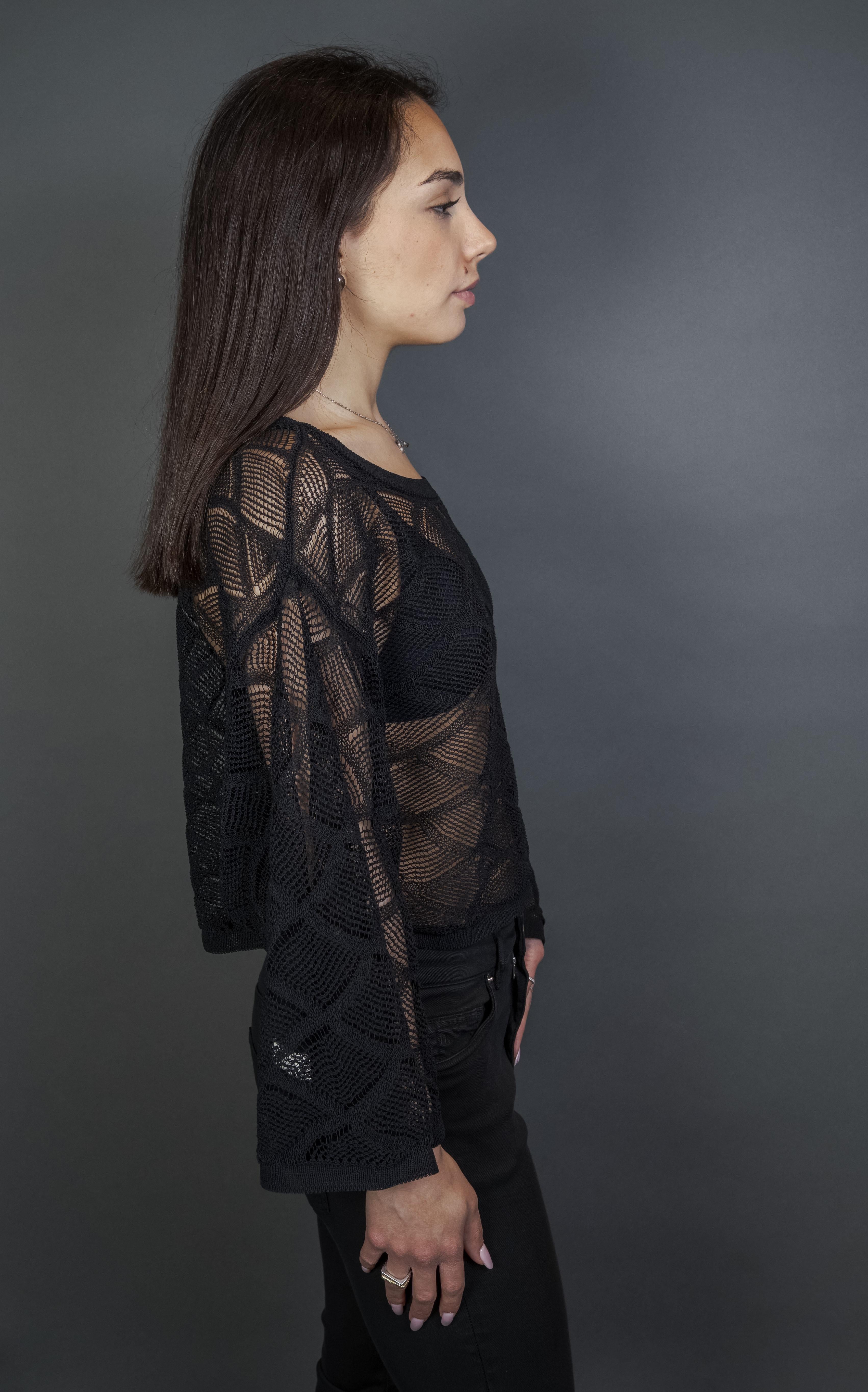 Maglia Daniele Fiesoli Donna 7177 33 nera 7177 13 PARICOLLO DANIELE FIESOLI