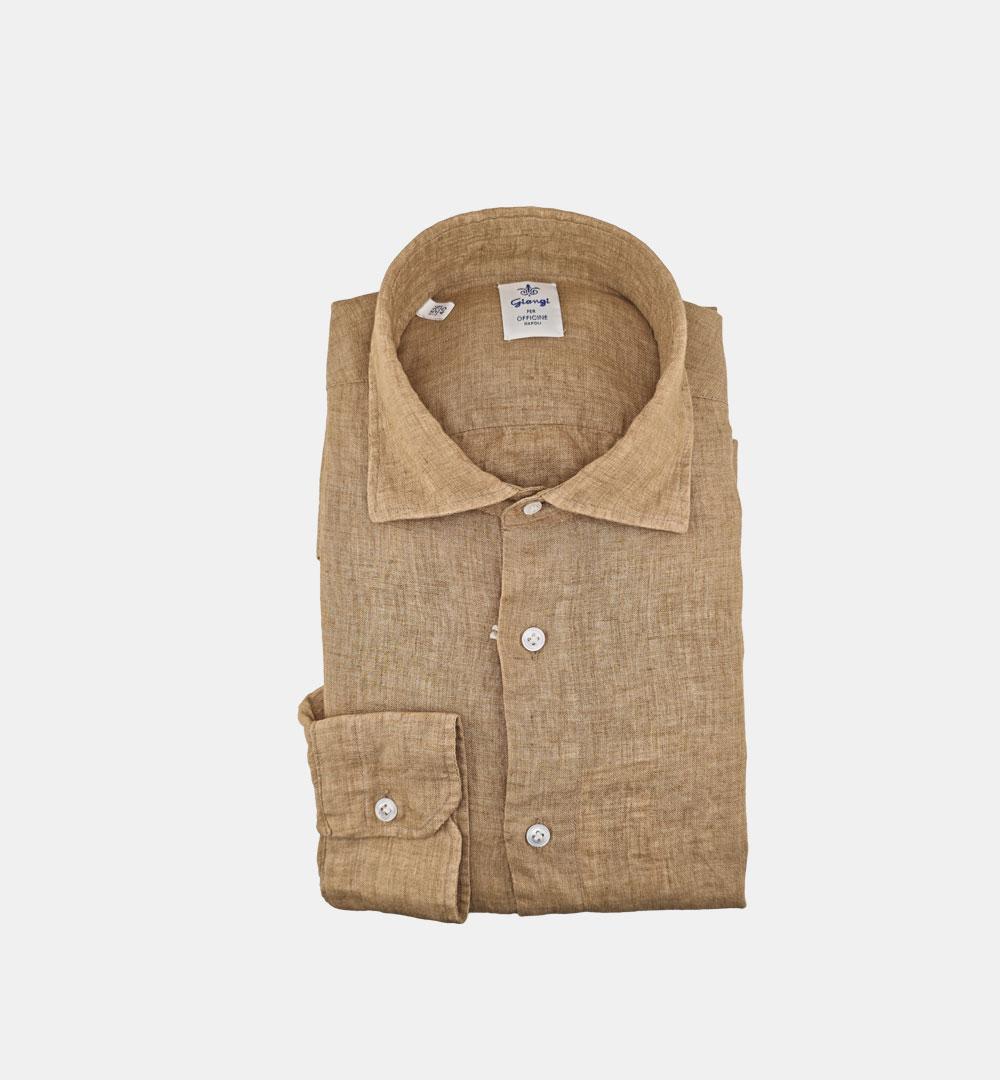Camicia Giangi uomo Sahara biscotto SAHARA 9 GIANGI