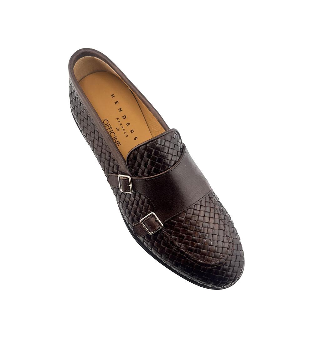 Derby Henderson uomo 74402 caffe 74402.P.1 D.FIBB.INTR HENDERSON