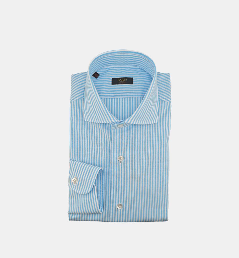 Camicia Barba uomo K1U13 0154102 celeste K1U13 0154102 4 BARBA
