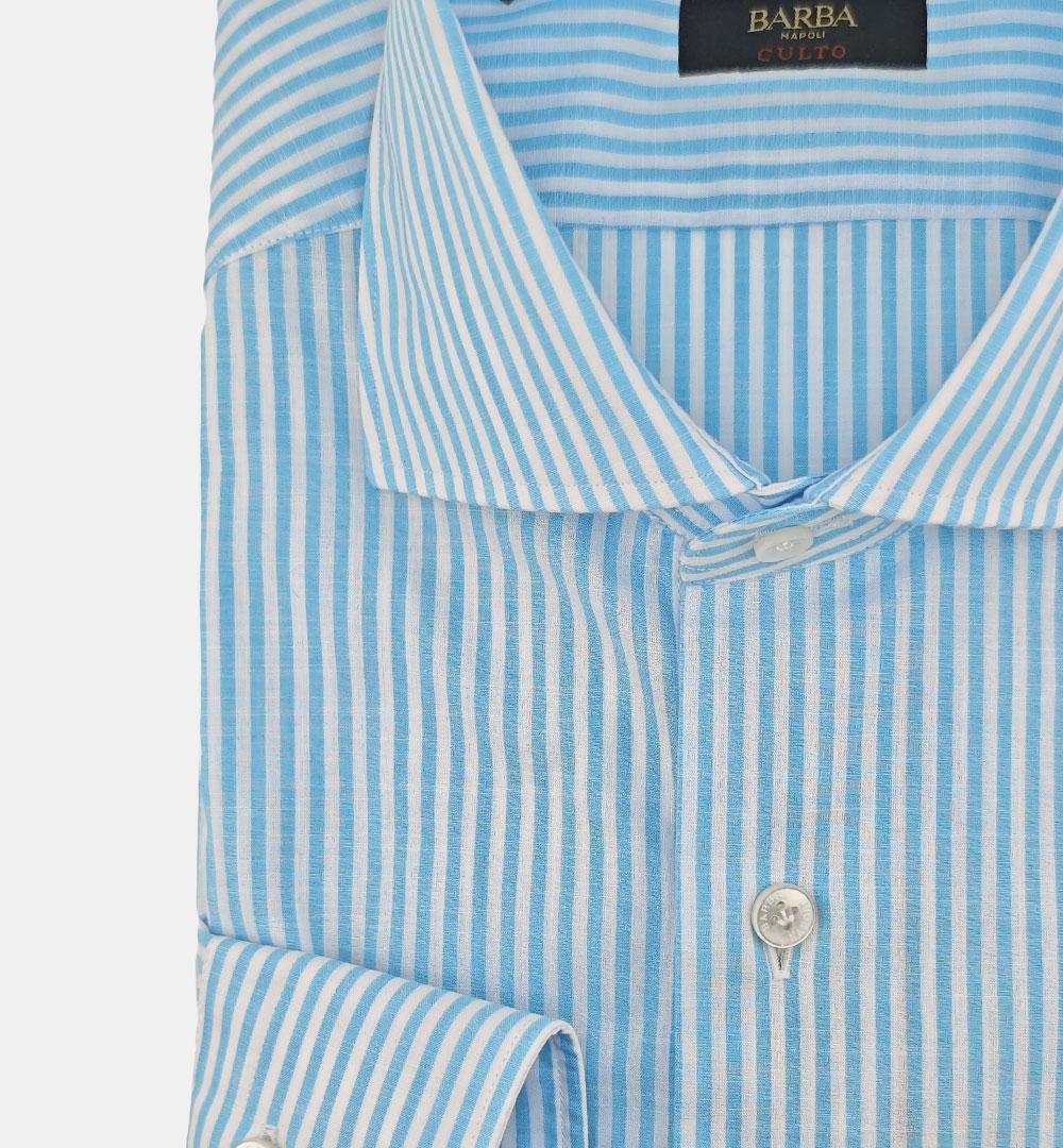 Camicia Barba uomo K1U13 0154102 celeste K1U13 0154102 4 BARBA