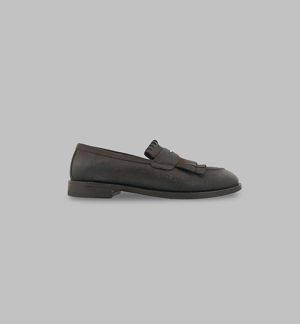 Mocassino Henderson uomo 75416 S 0 testa di moro 75416.S.0 FRANGIA HUNTER HENDERSON