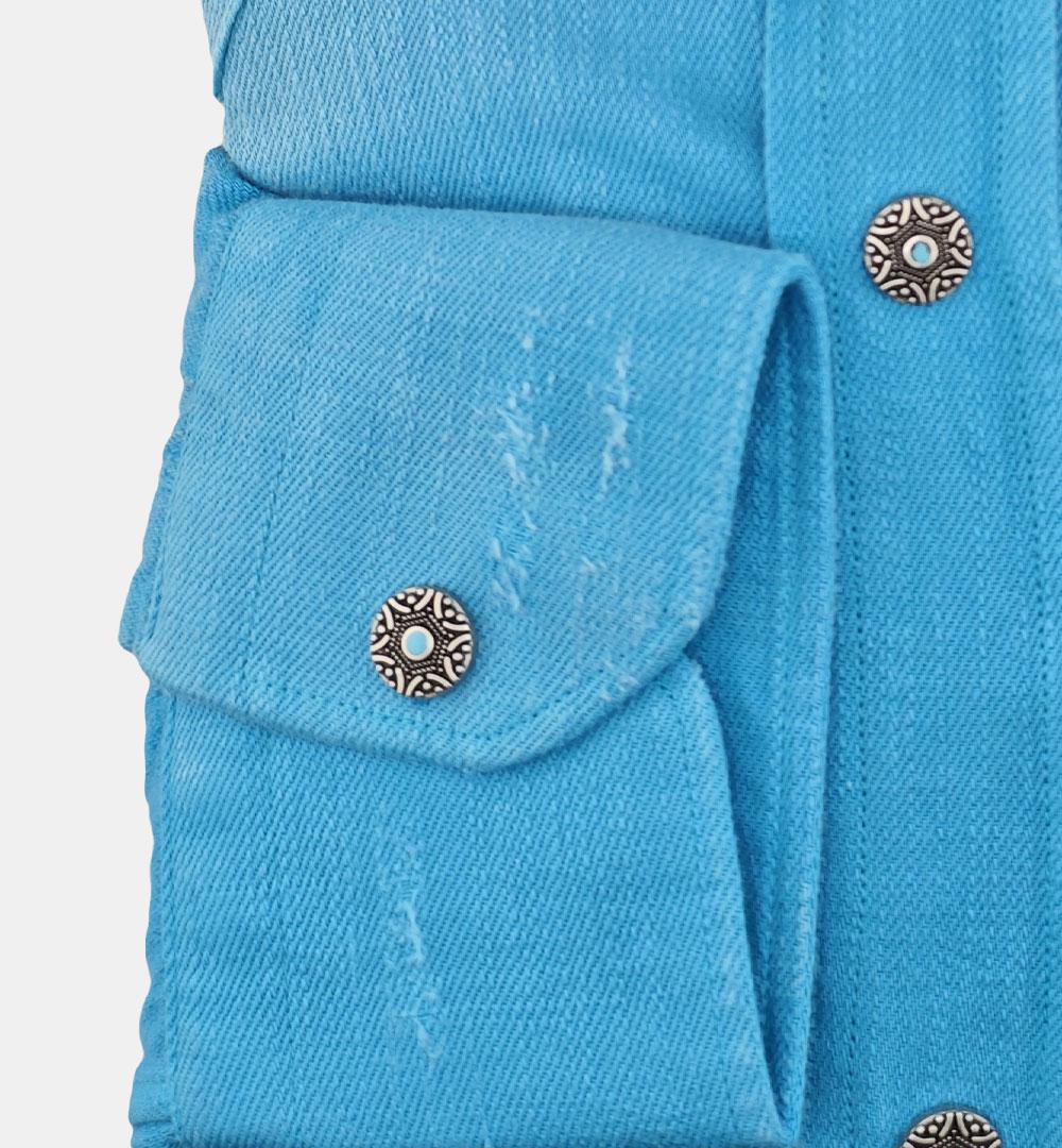 Camicia Sartorio uomo Texas azzurra TEXAS 445918003 SARTORIO