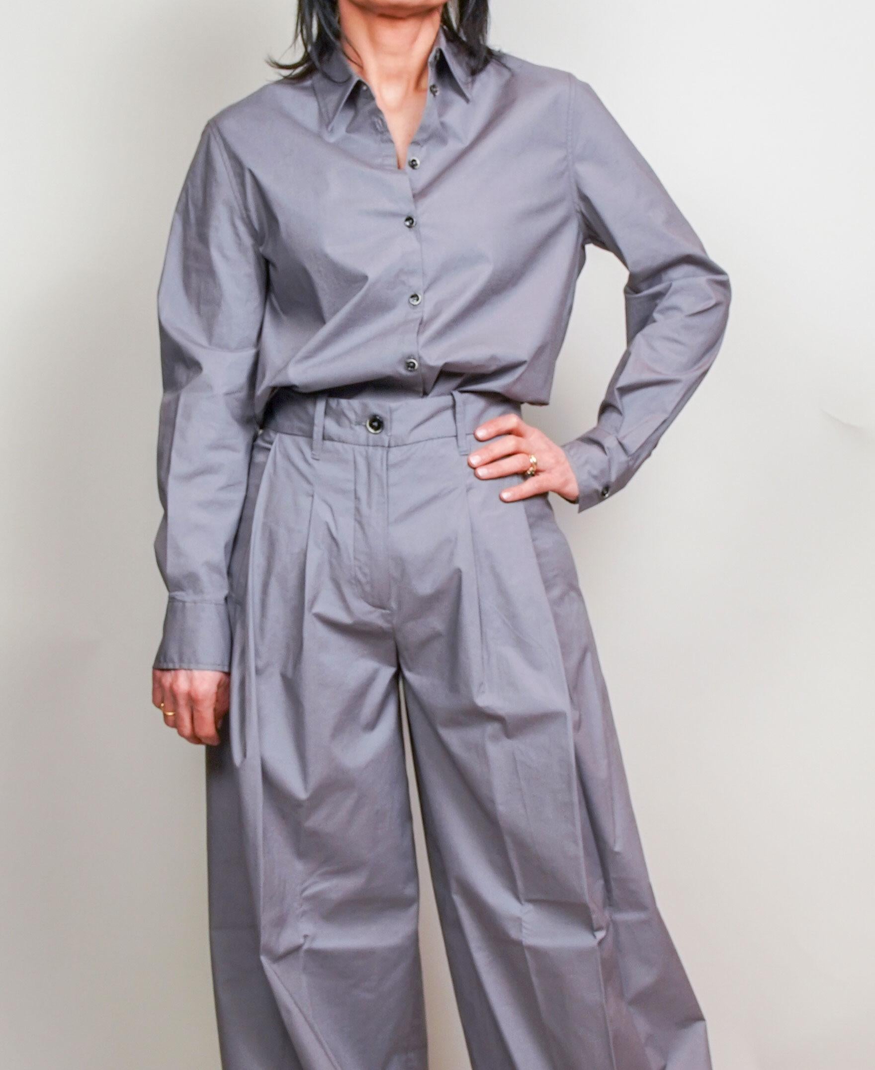 Camicia Nine in the Morning donna Alaska grigia ALASKA IRON NINE INTHE MORNING