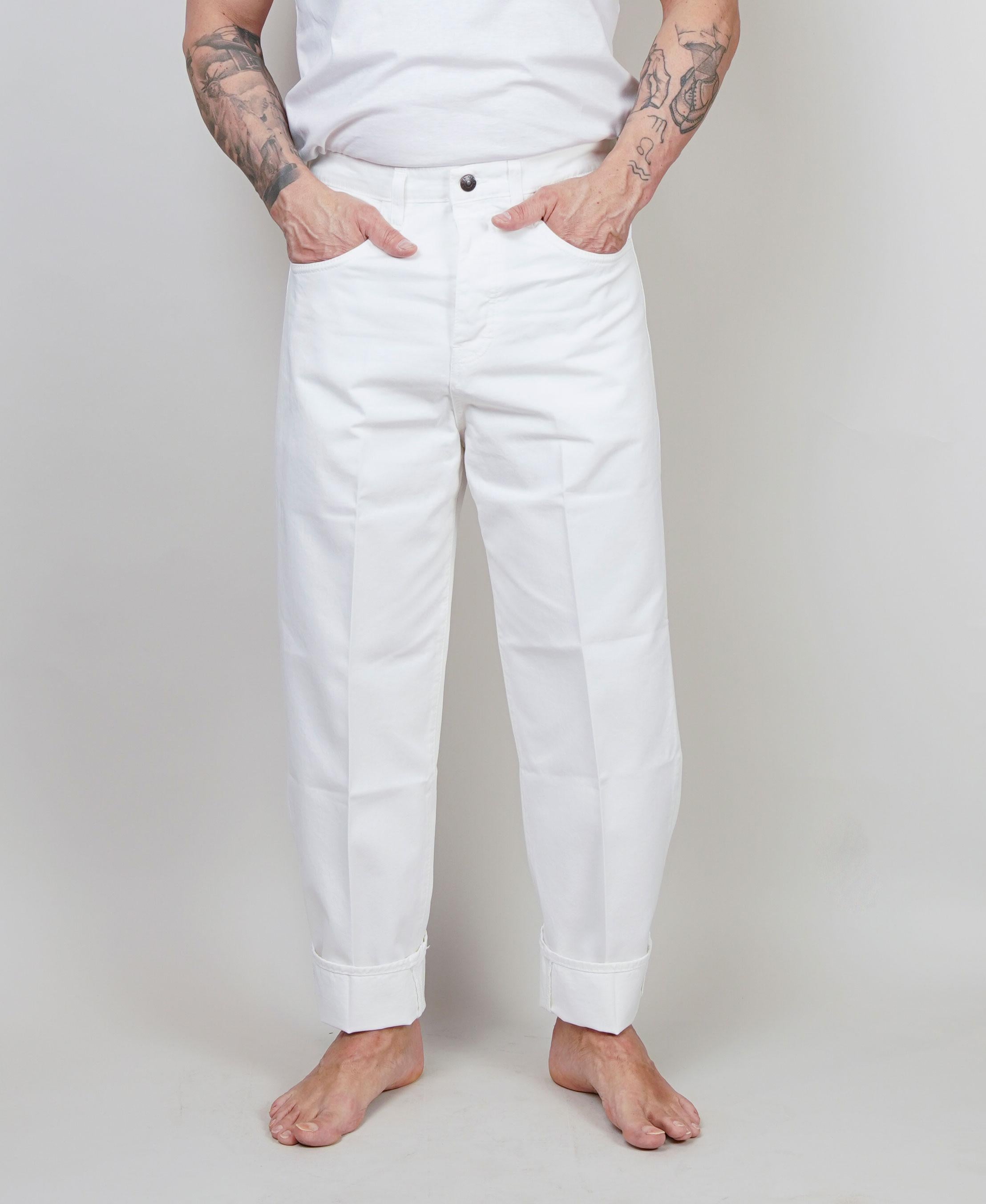 Jeans Bonheur uomo Osaka bianco OSAKA 1640 SS BONHEUR