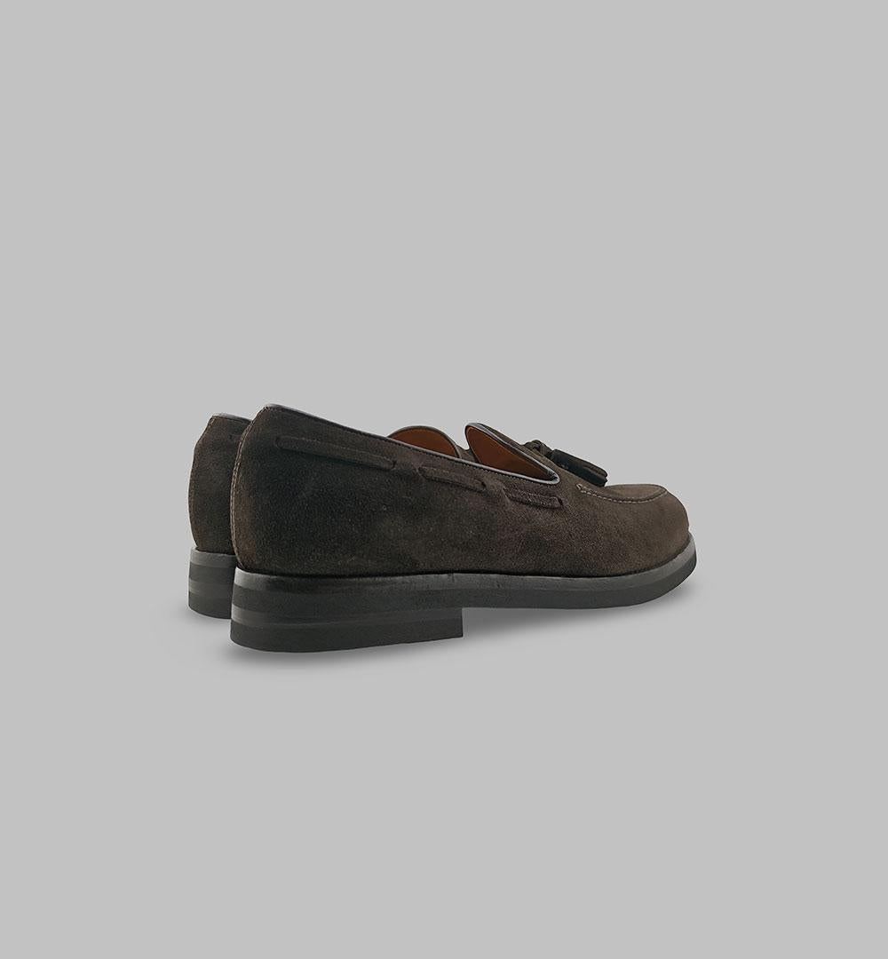 Mocassini Green George uomo 2065 375 testa di moro<BR/> 2065 375 NAP DAINITE GREEN GEORGE