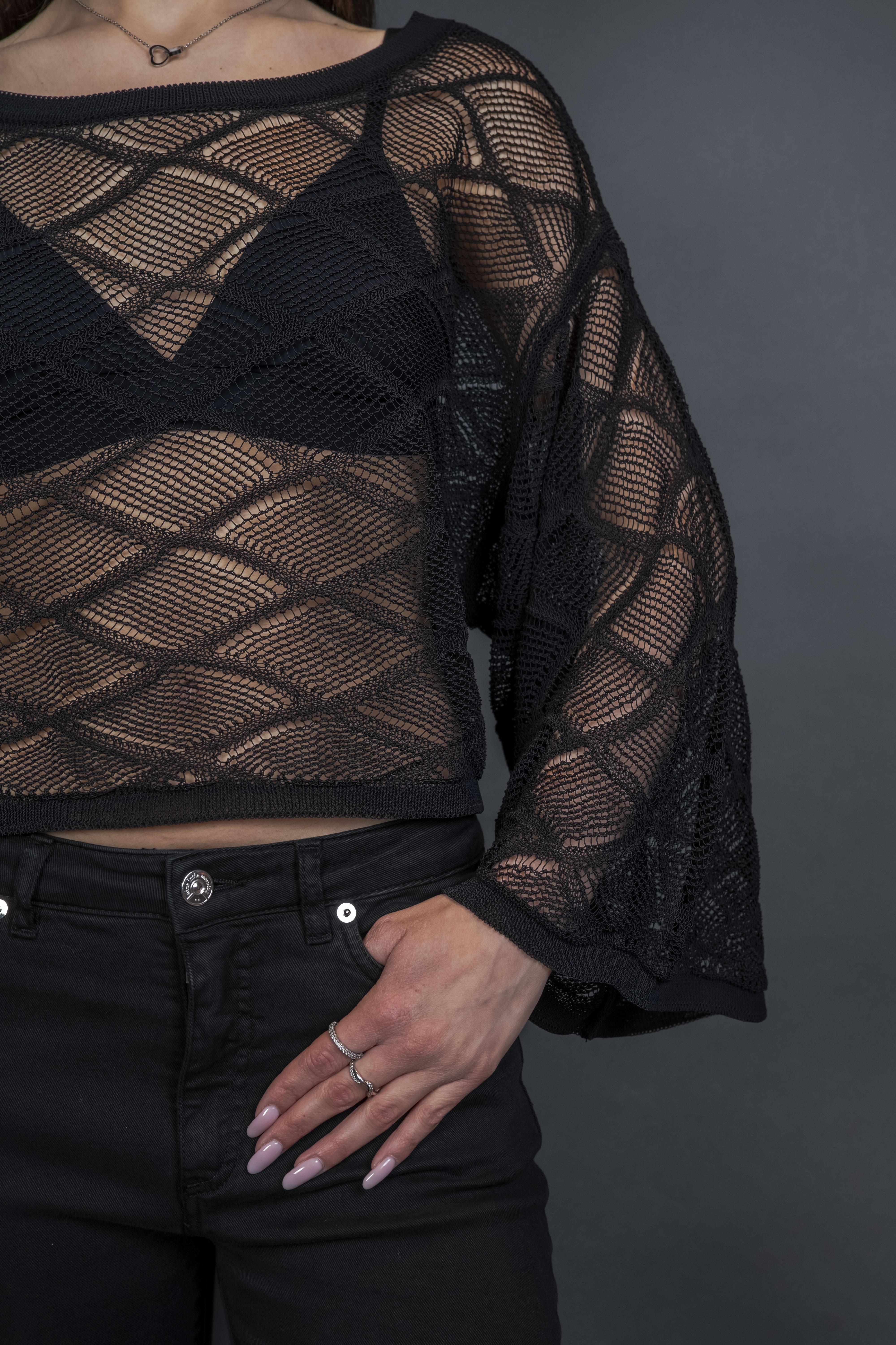 Maglia Daniele Fiesoli Donna 7177 33 nera 7177 13 PARICOLLO DANIELE FIESOLI