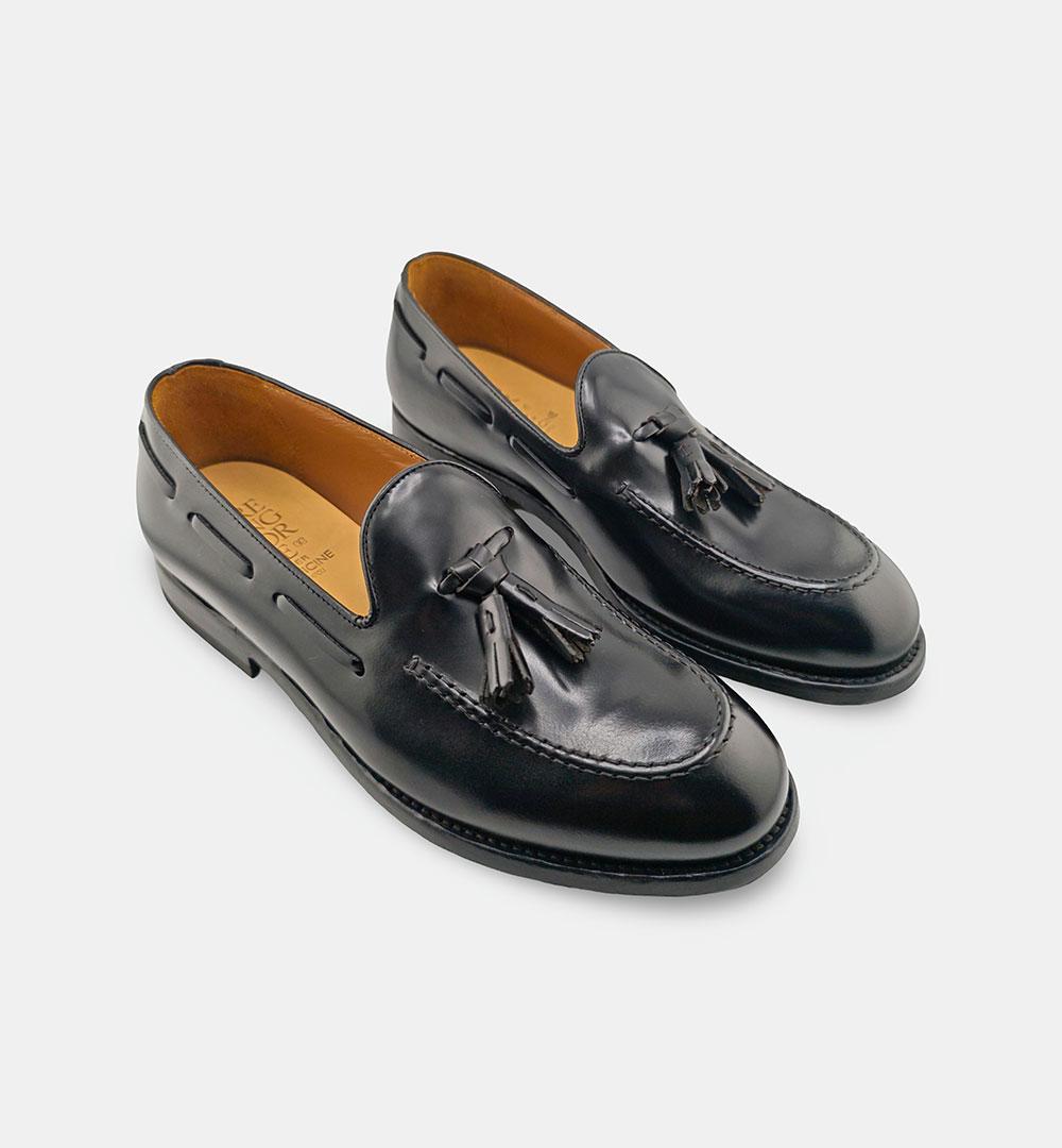 Mocassino GREEN GEORGE uomo 2065 Nero 2065 NAP POLISHED GREEN GEORGE