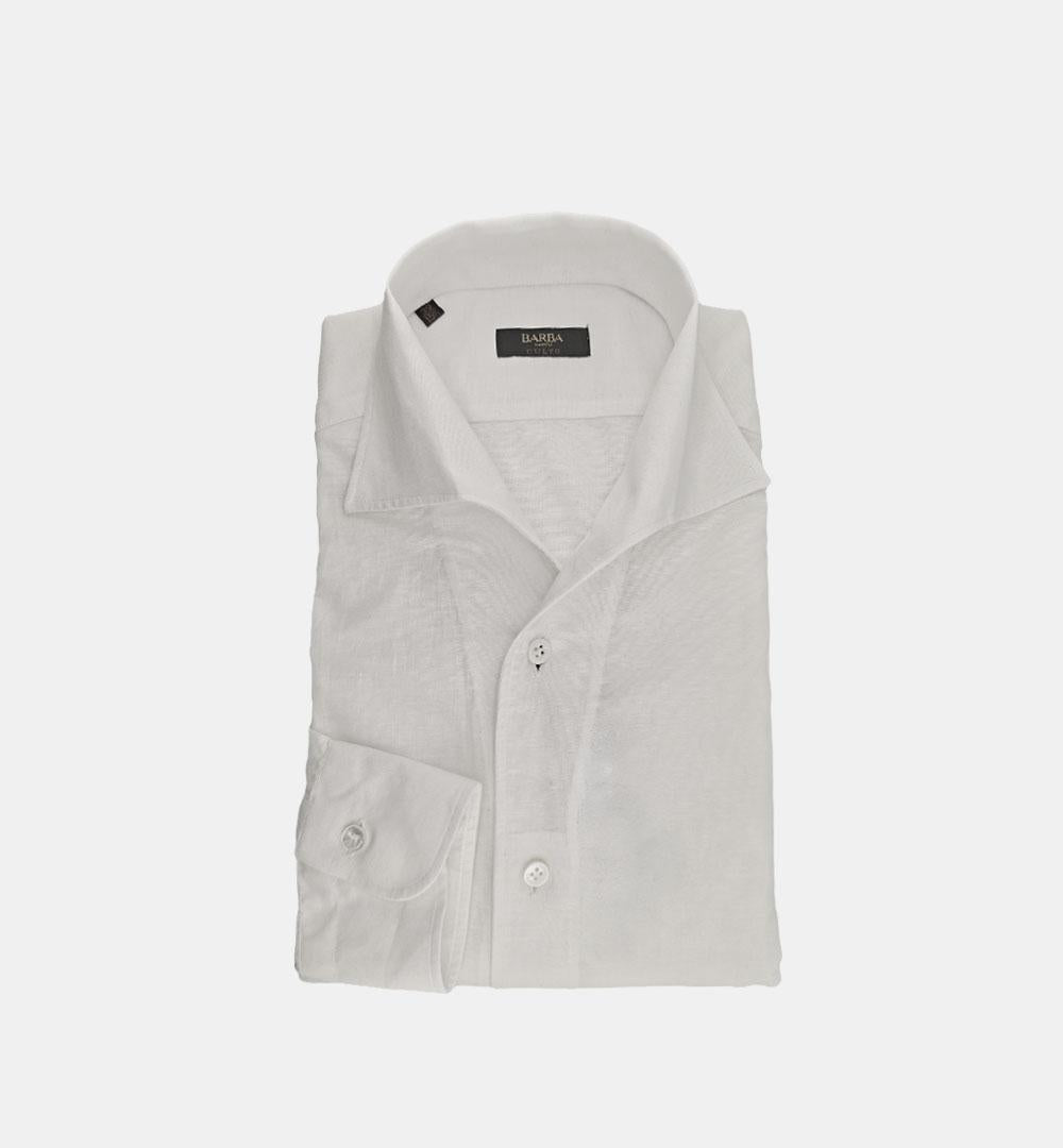 Camicia Barba uomo IFU95 0154109 bianca IFU95 0154109 1 BARBA